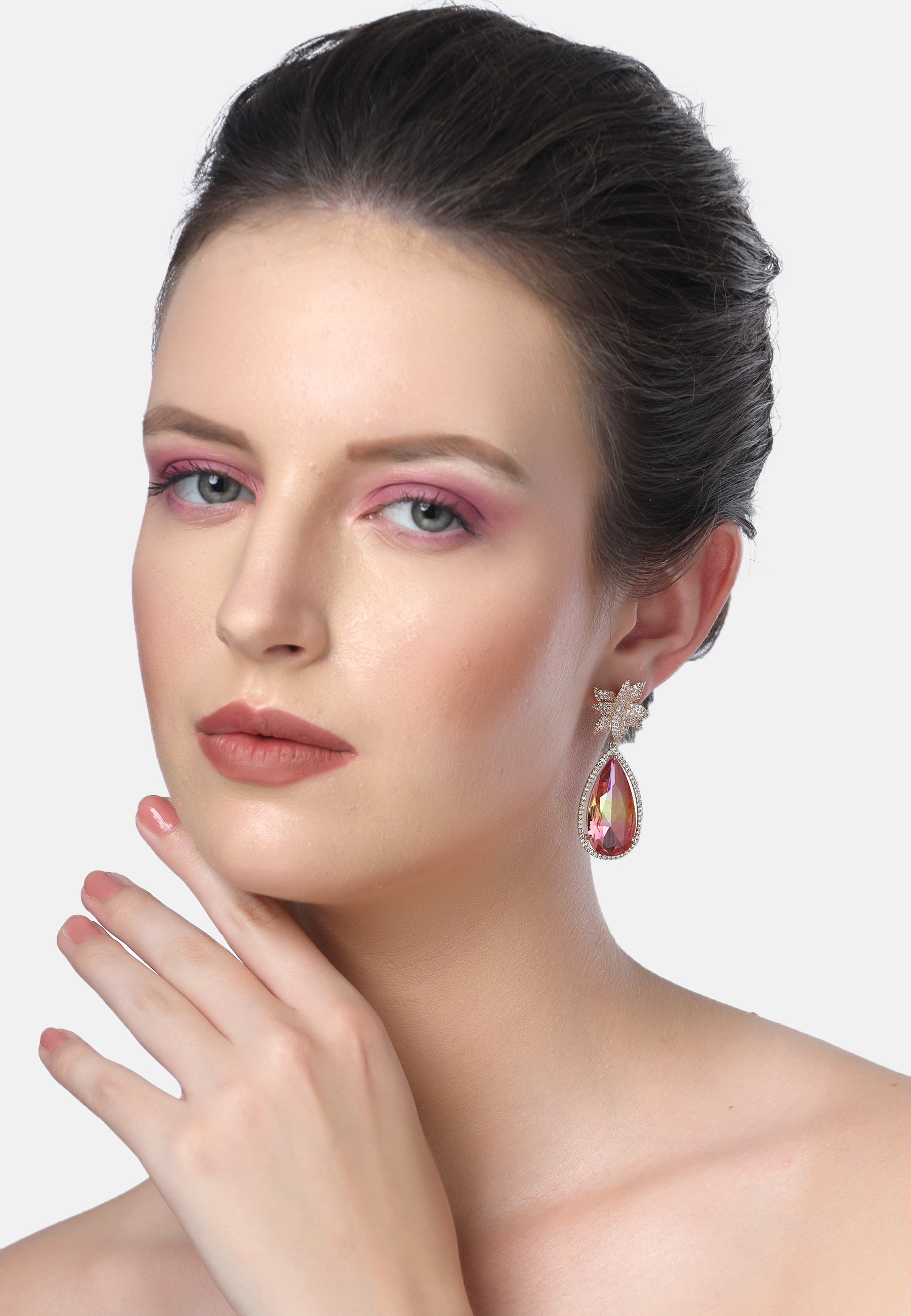 Diva Floral Raindrop Earrings