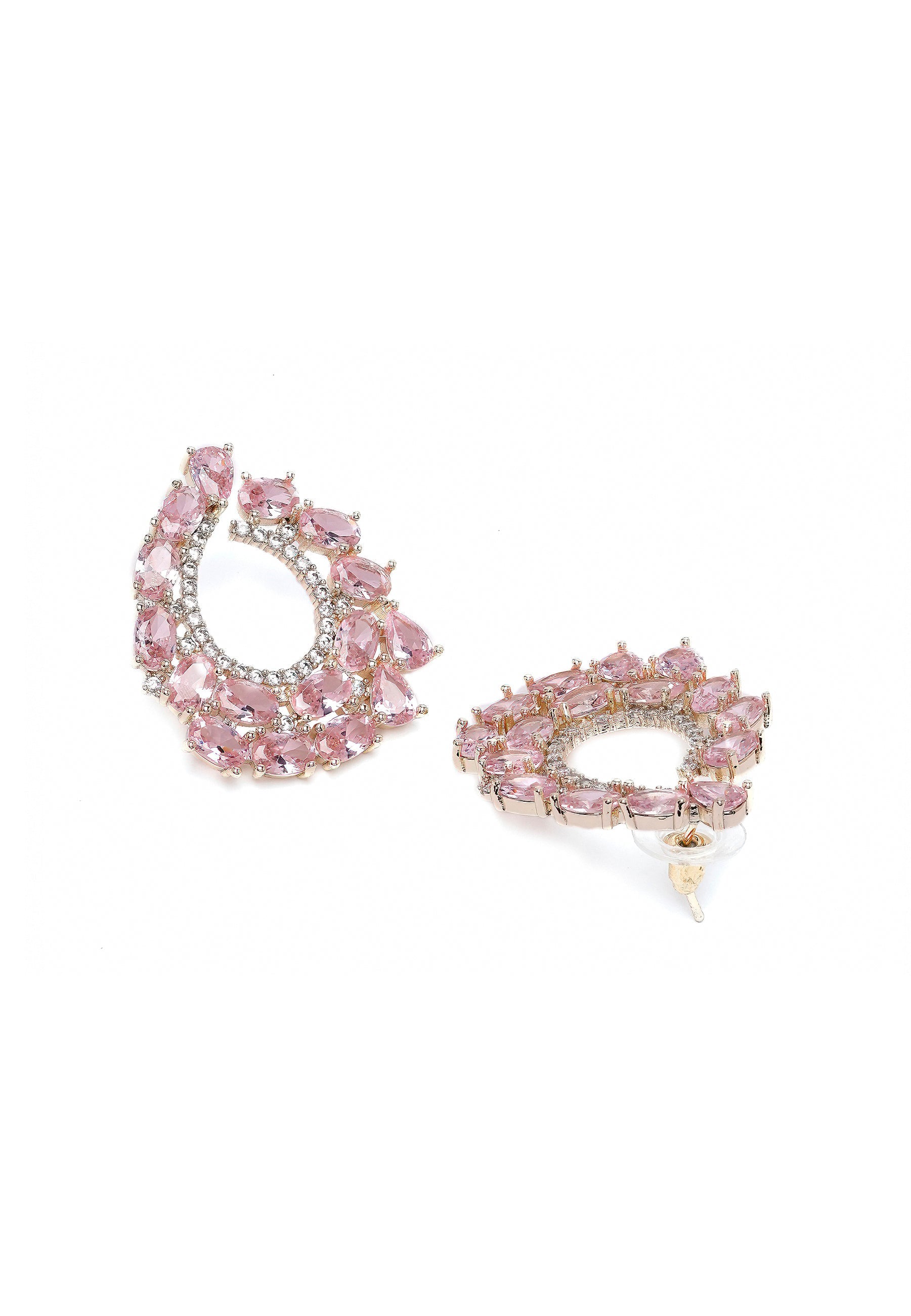 Diva Vintage Studded Hoops