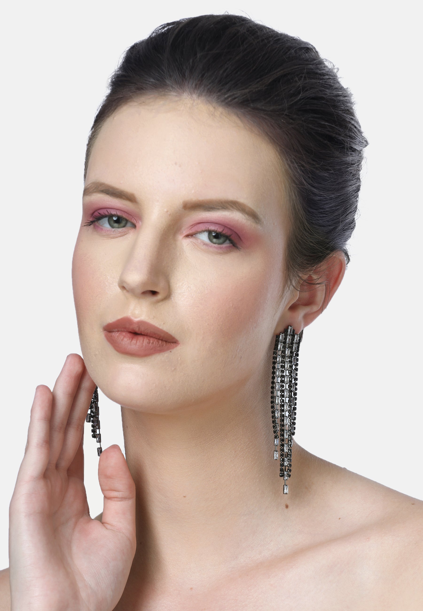 Diva Fringed Dangle Earrings