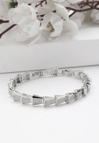 Diva Over Cut Cascading Bracelet