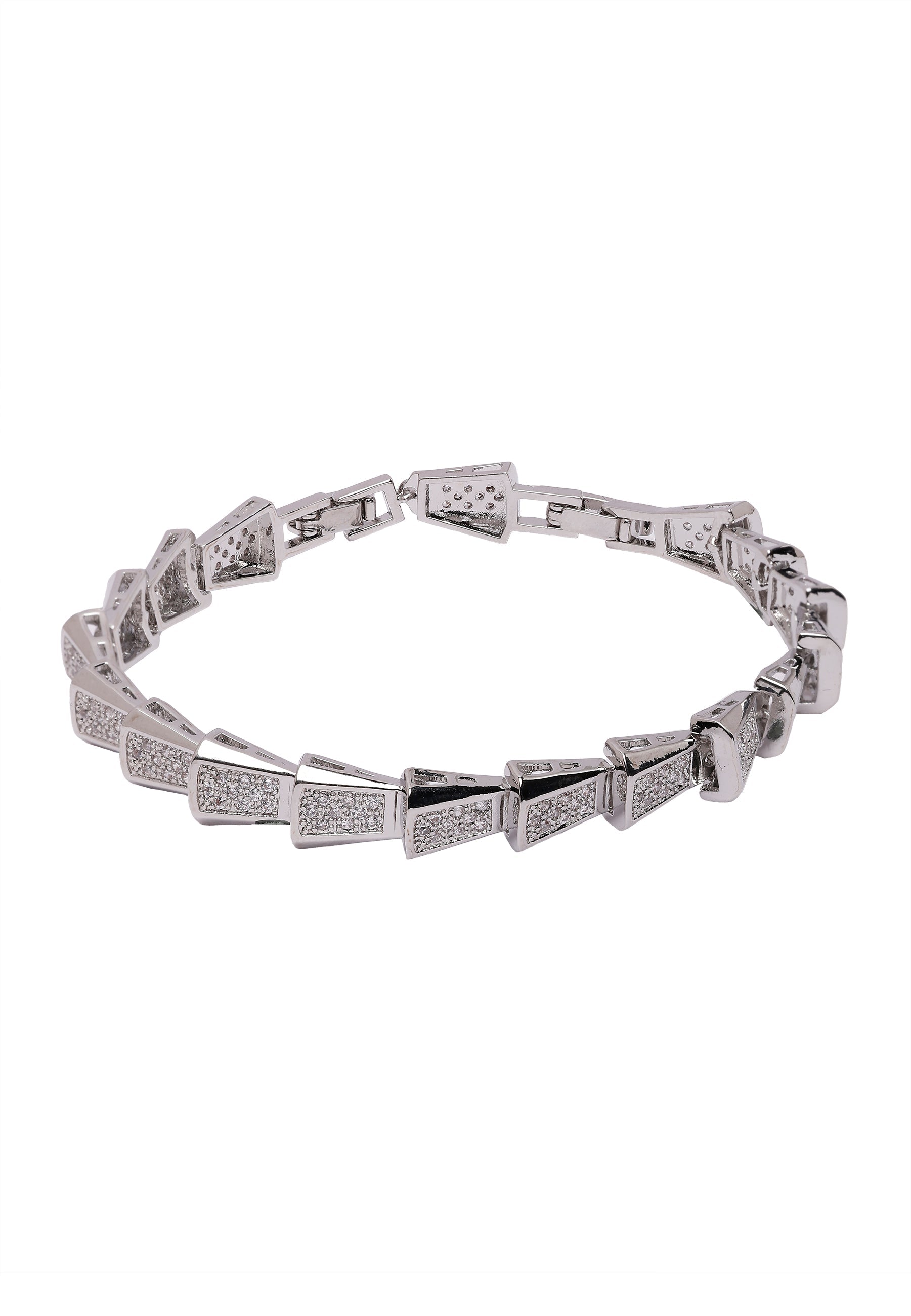 Diva Over Cut Cascading Bracelet