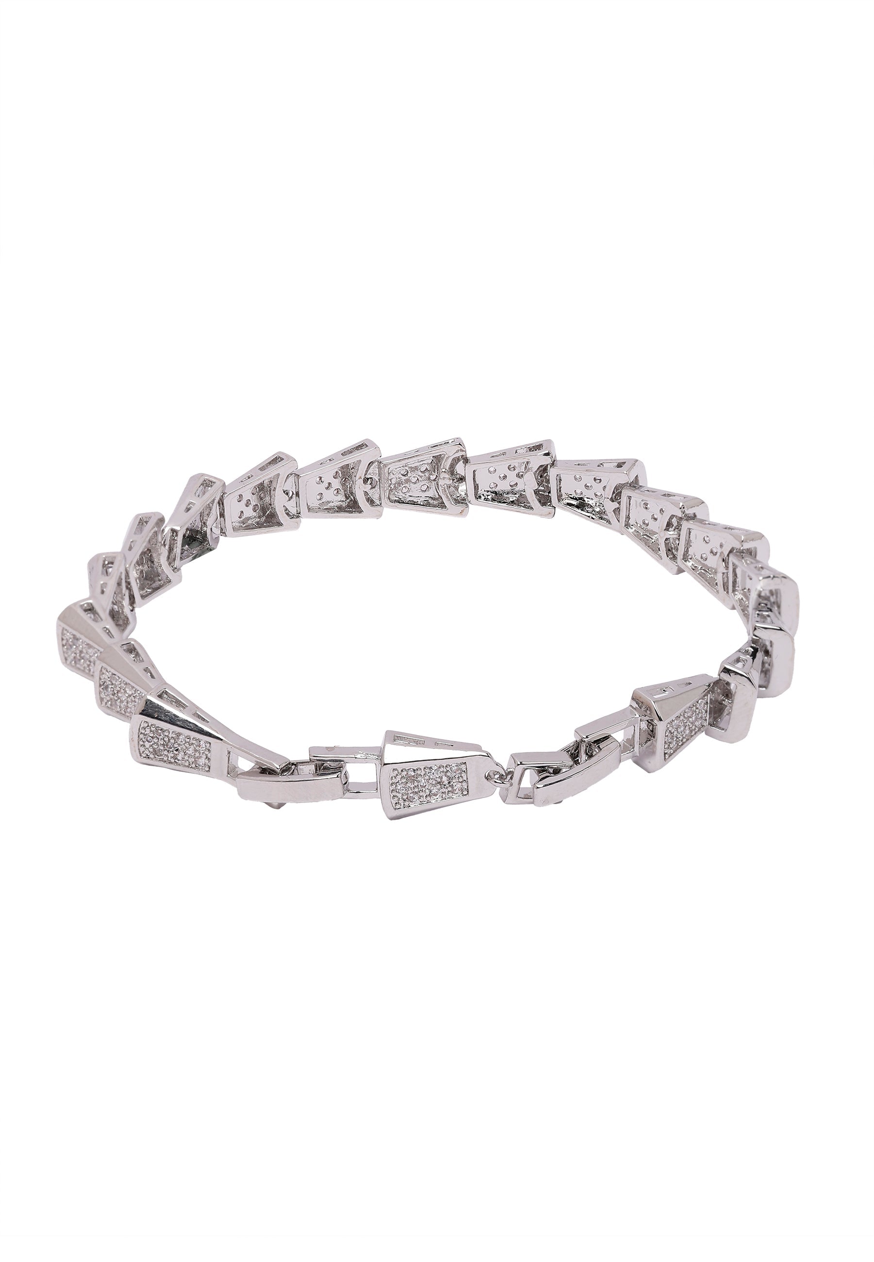 Diva Over Cut Cascading Bracelet