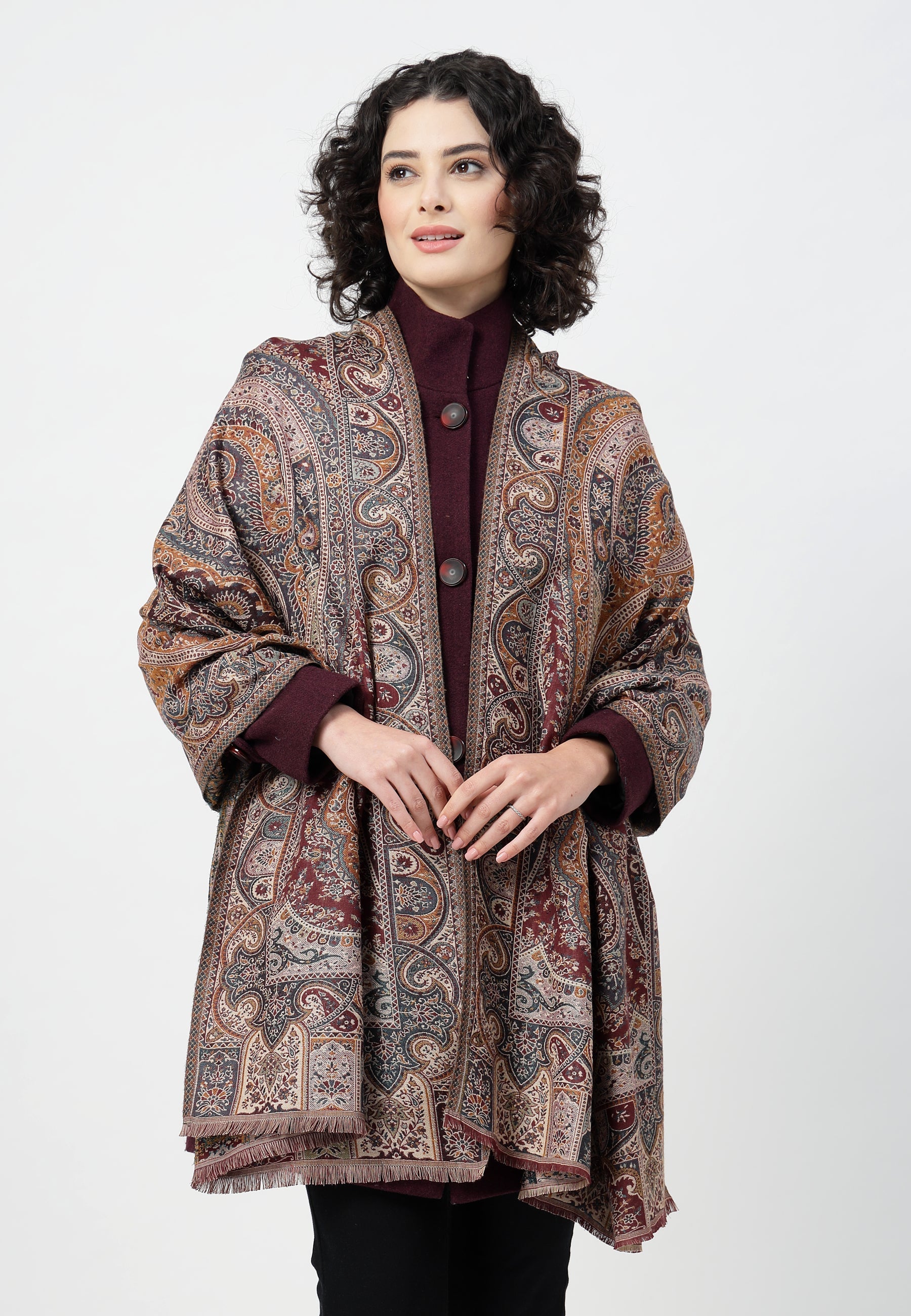 Kashmiri Jamawar Scarf
