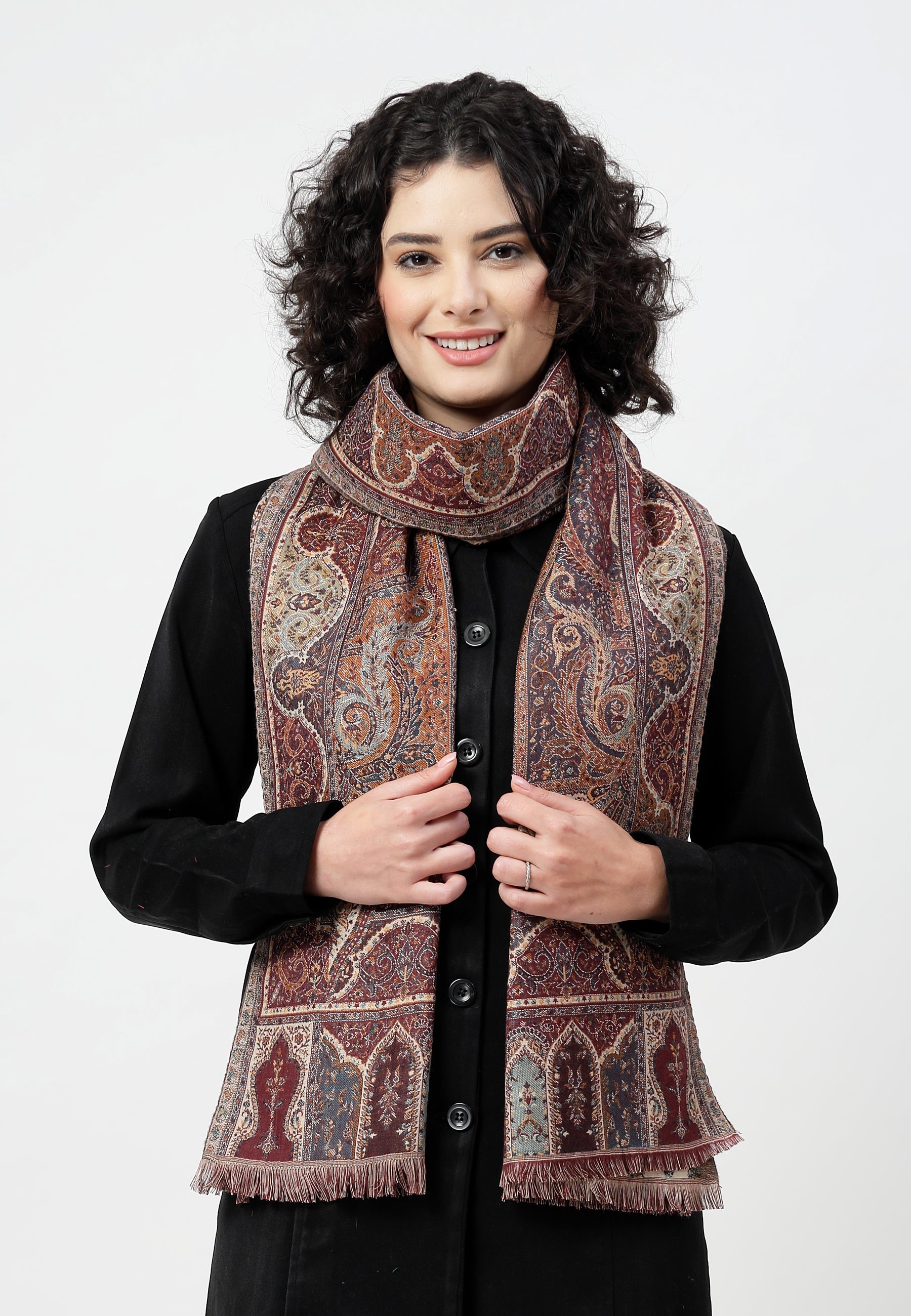 Kashmiri Jamawar Scarf