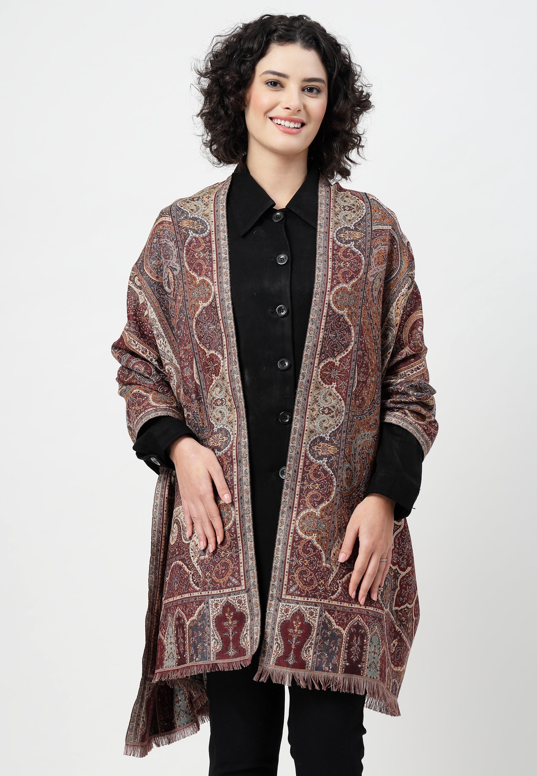 Kashmiri Jamawar Scarf