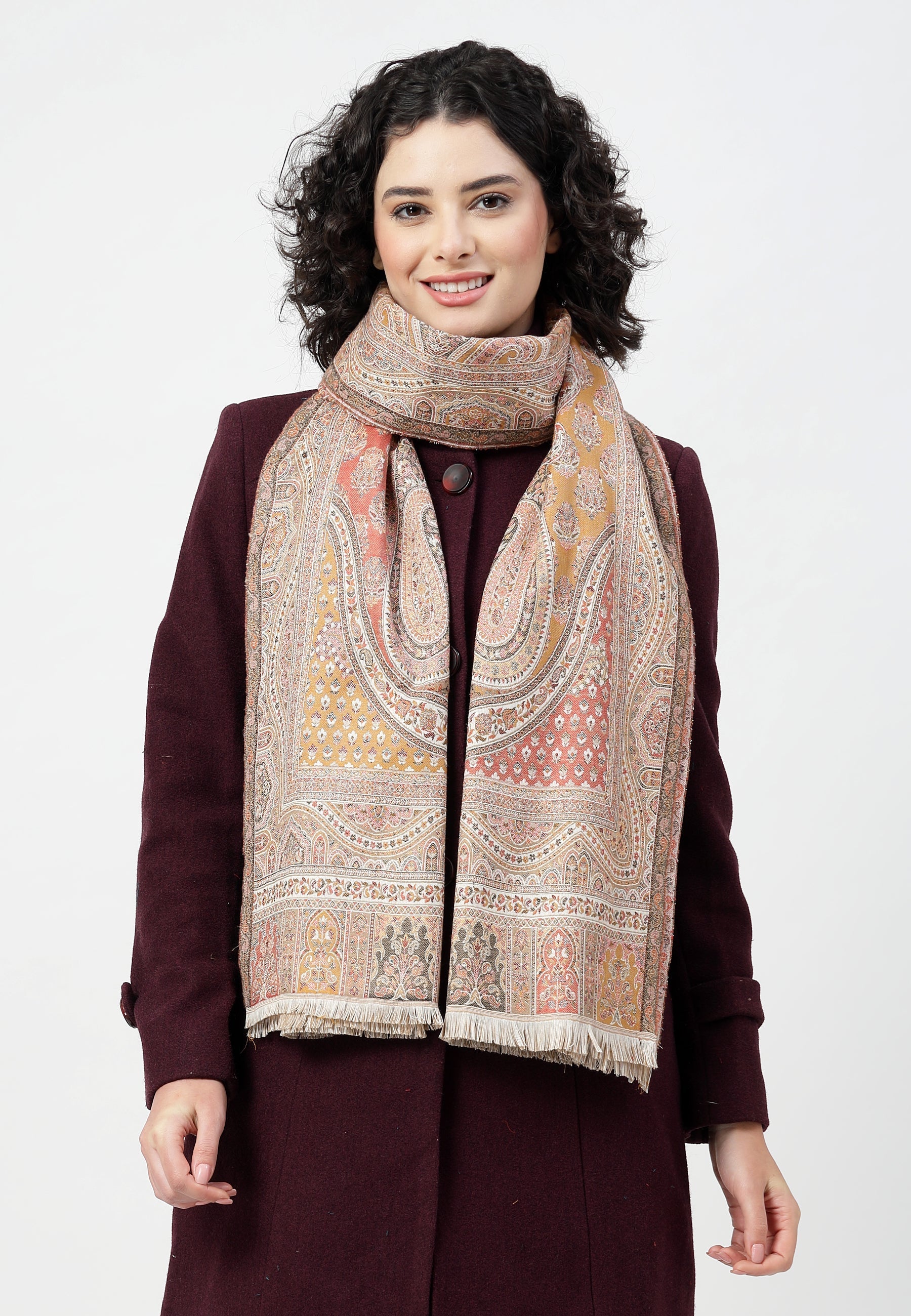 Kashmiri Jamawar Scarf