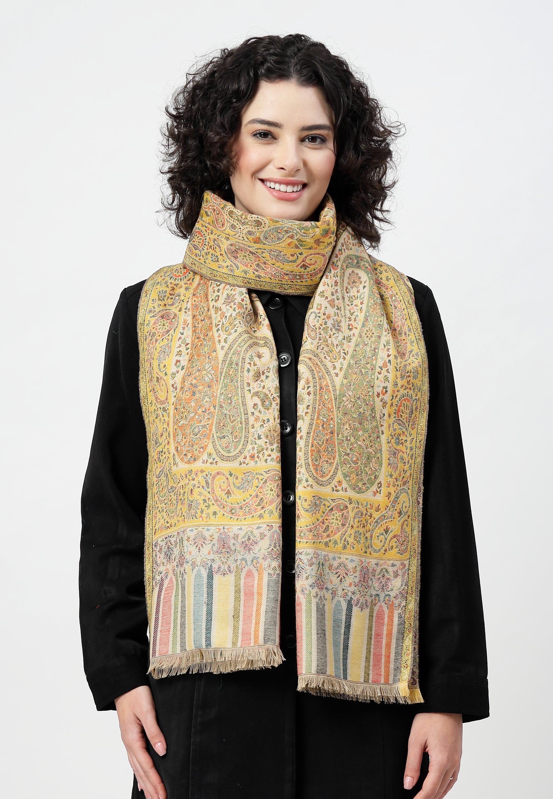 Kashmiri Jamawar Scarf