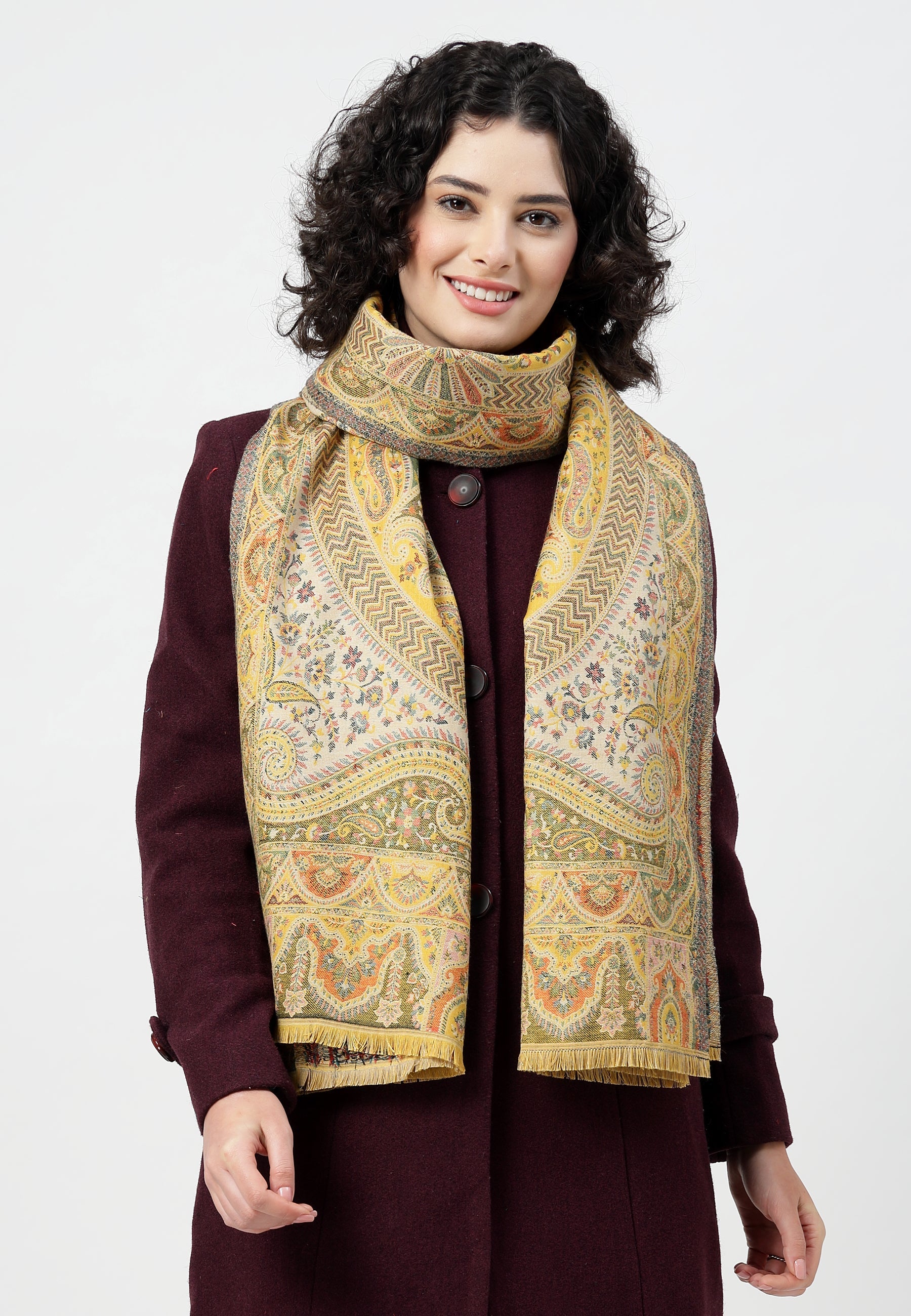 Kashmiri Jamawar Scarf