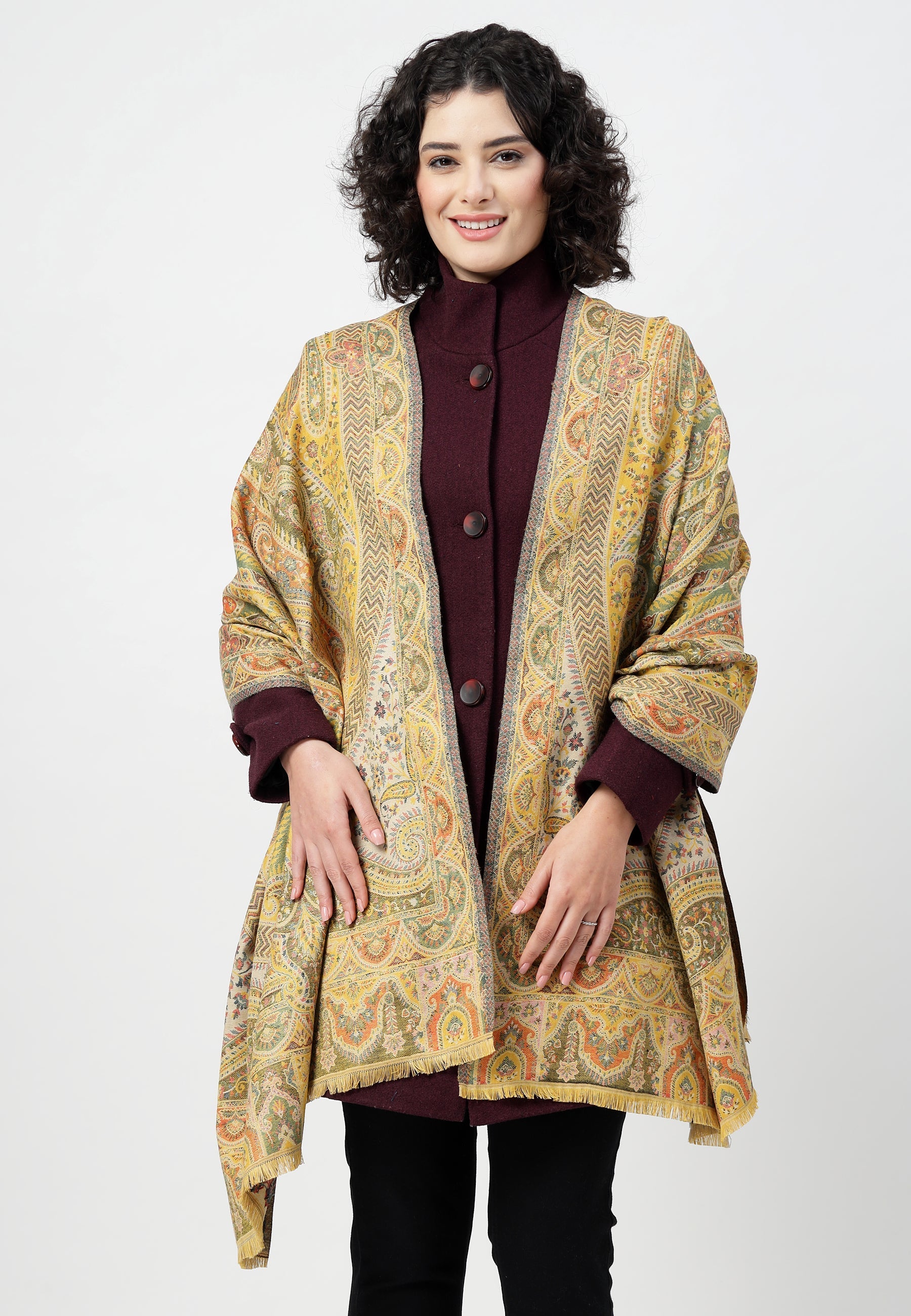 Kashmiri Jamawar Scarf