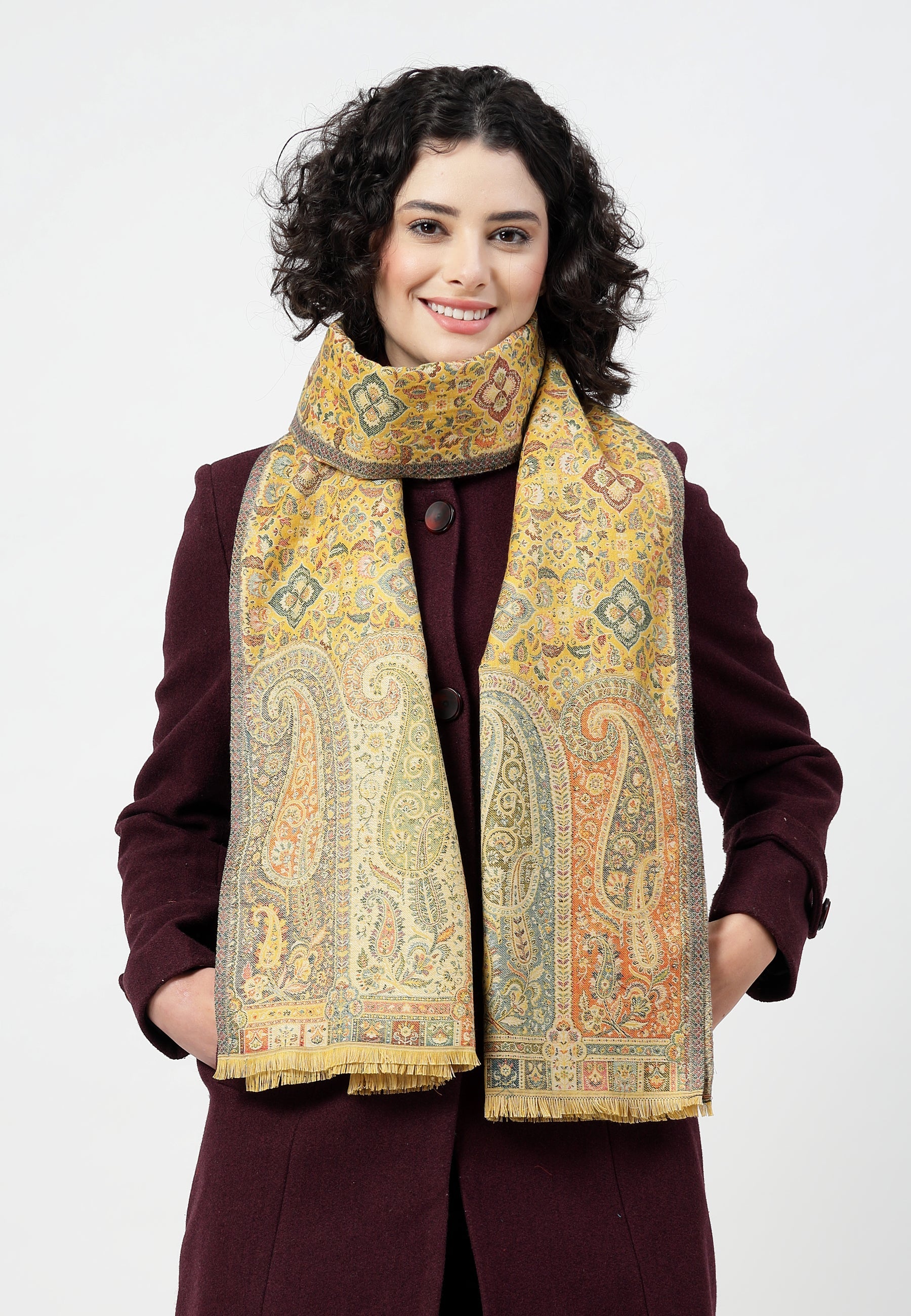 Kashmiri Jamawar Scarf