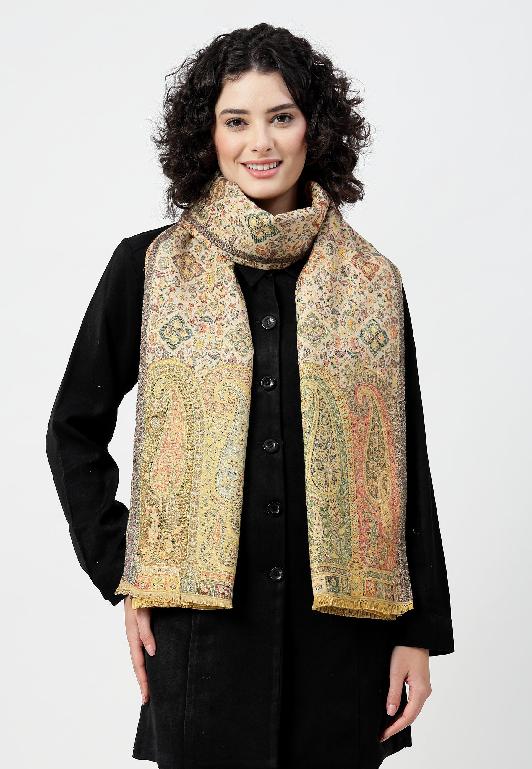 Kashmiri Jamawar Scarf