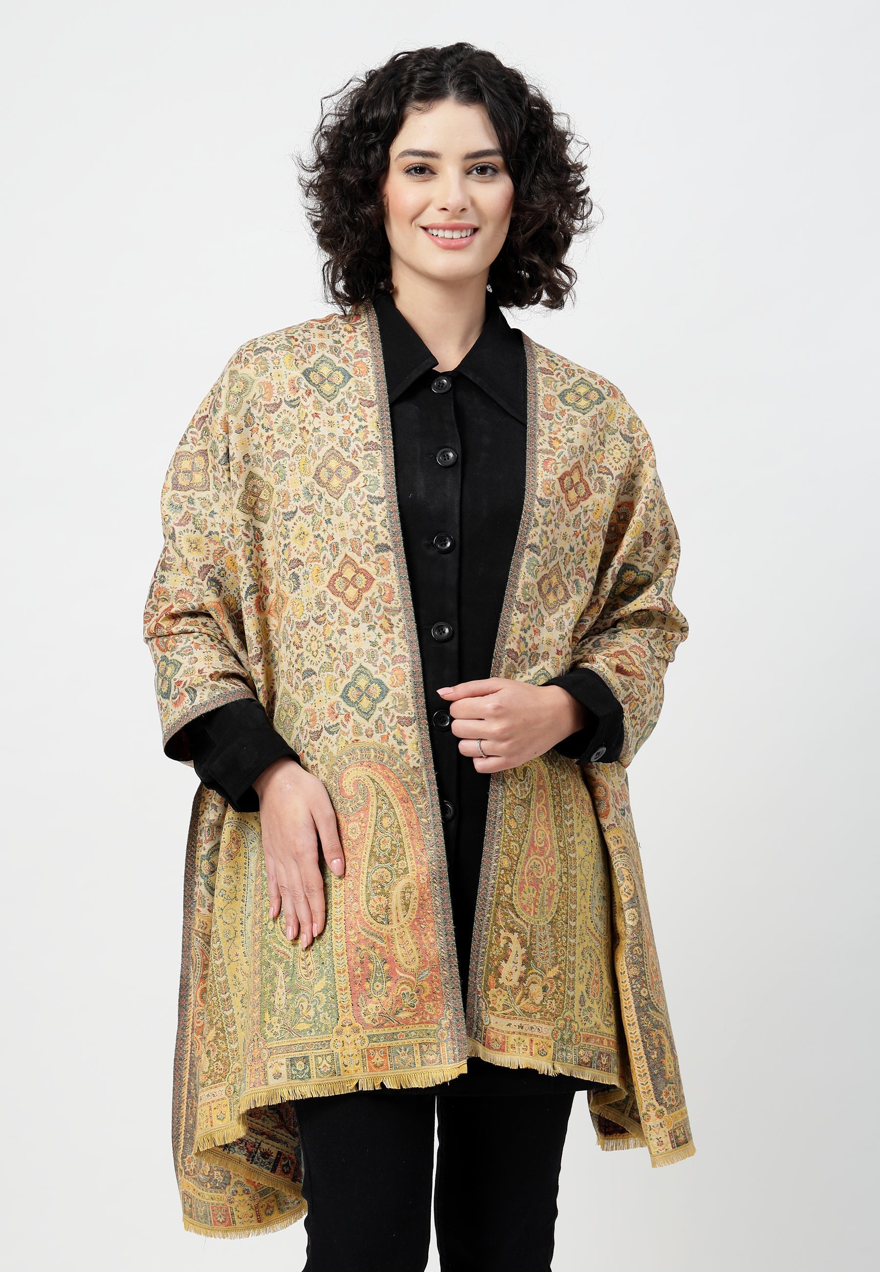 Kashmiri Jamawar Scarf
