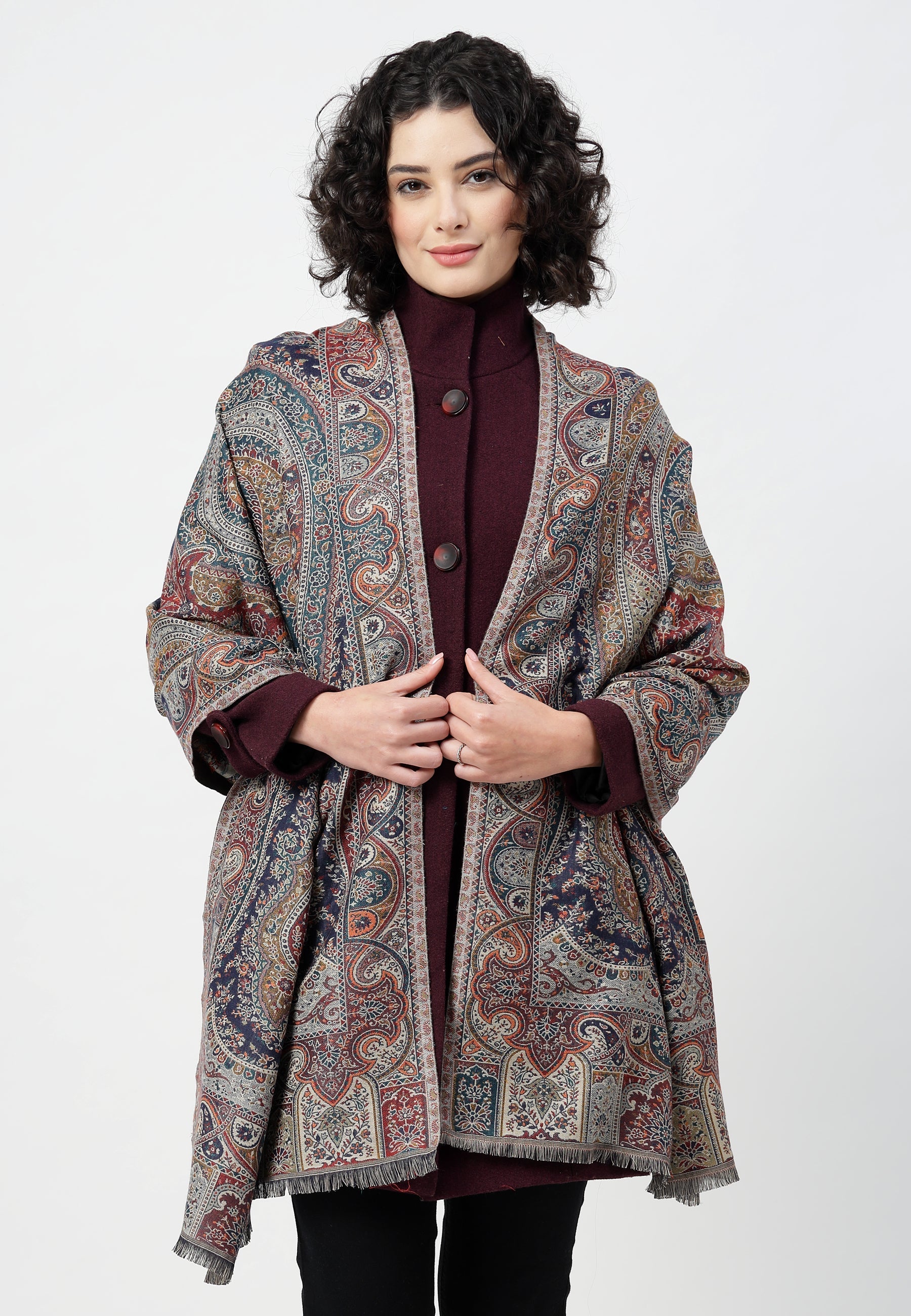 Kashmiri Jamawar Scarf
