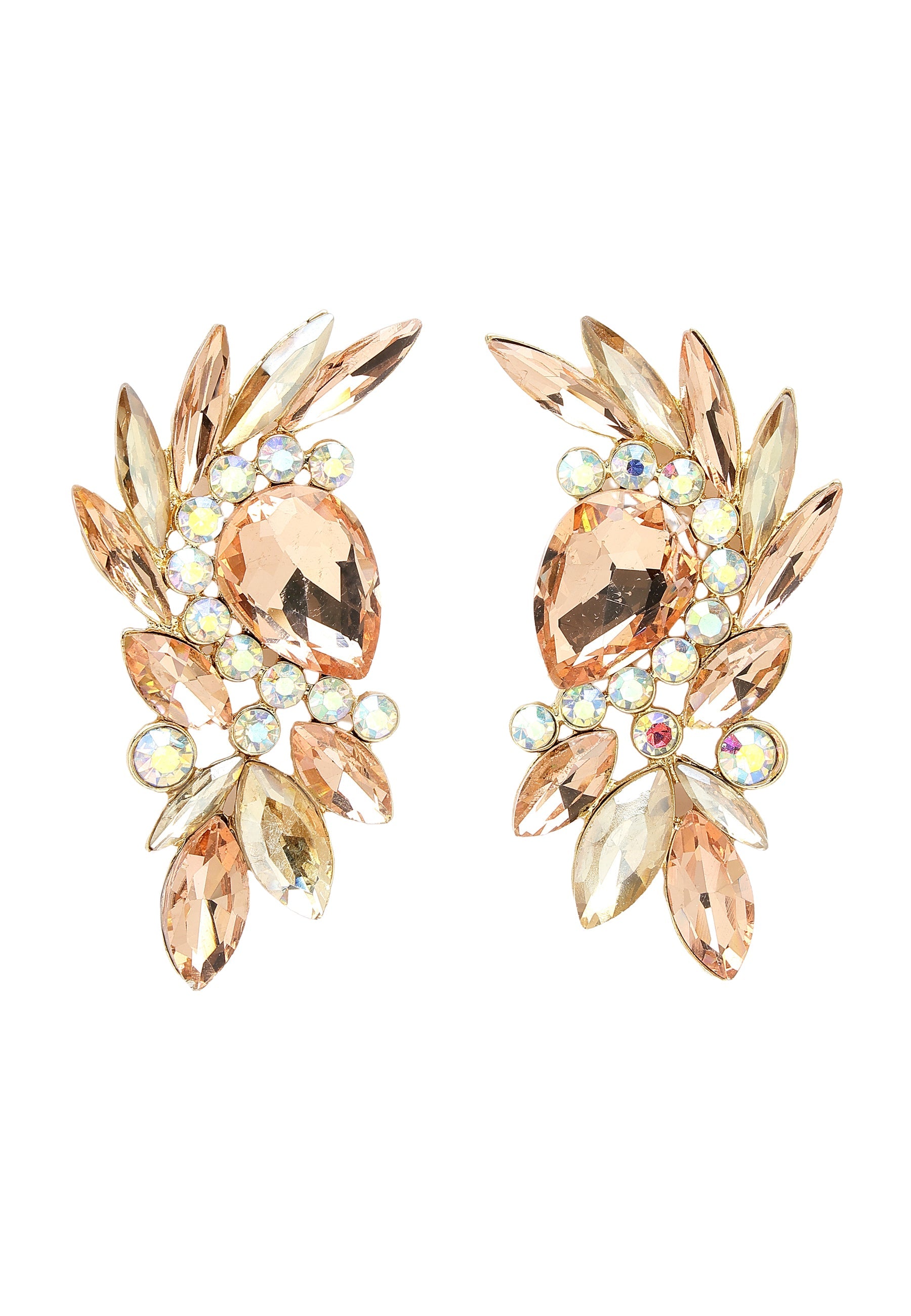 Leafy Stud Earrings