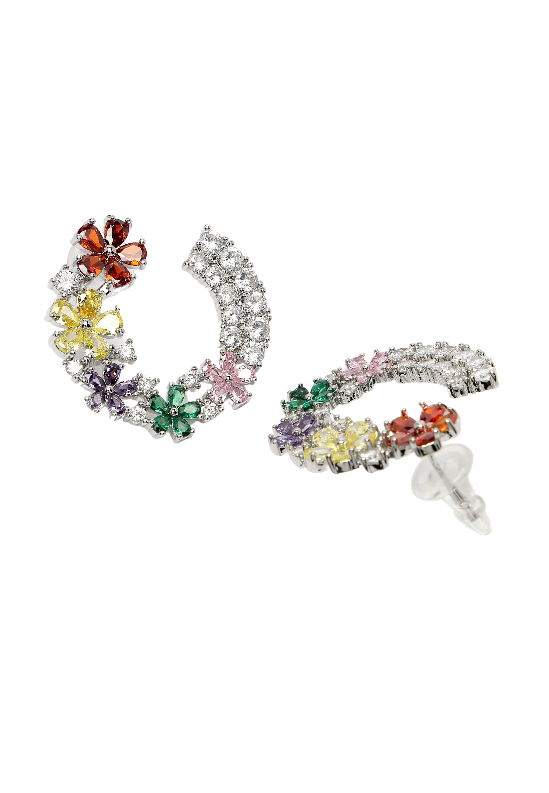 Dainty Floral Hoops