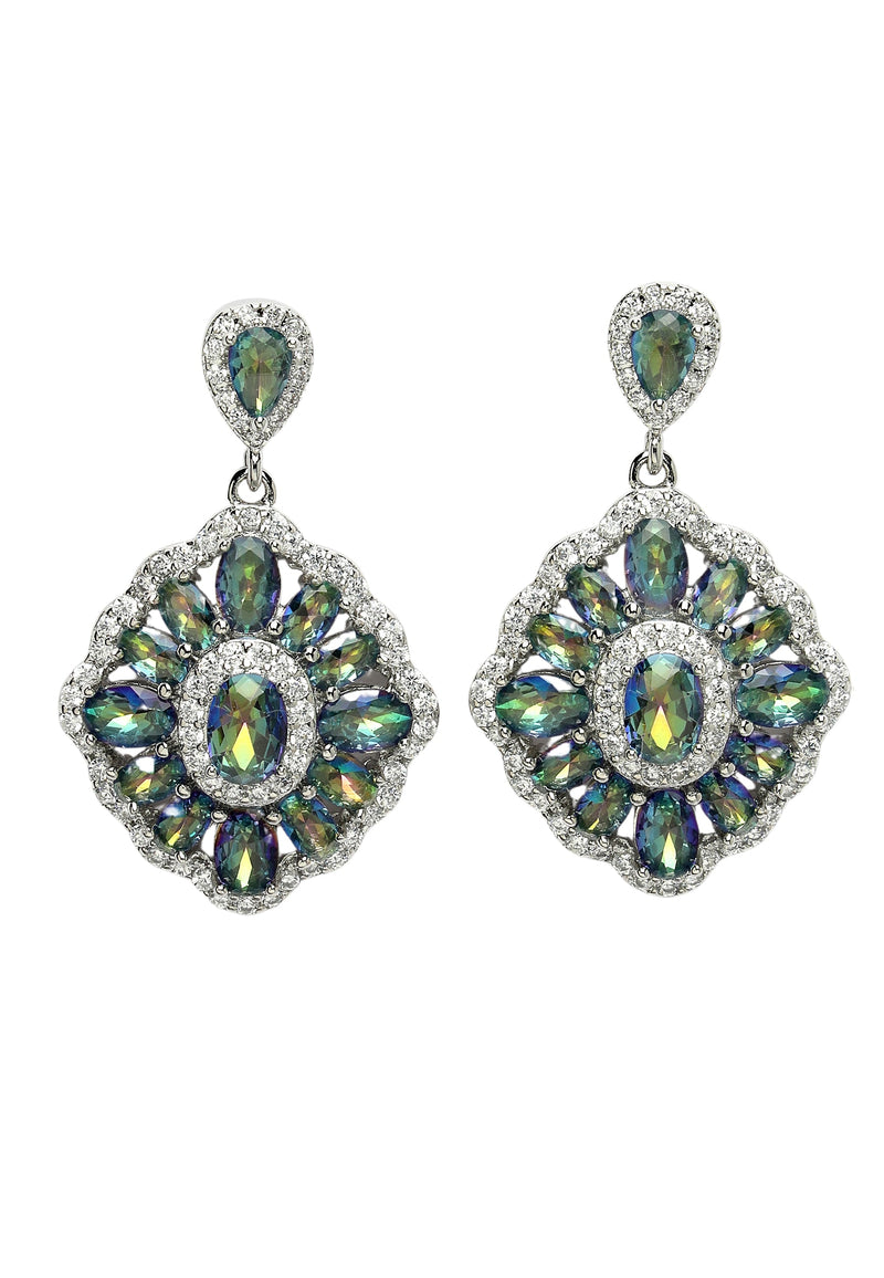 Elegant Zirconia Drop Earrings