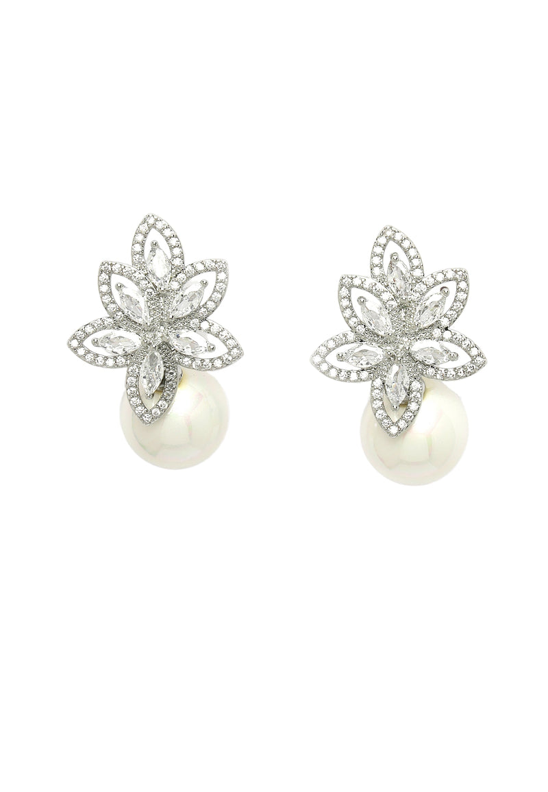 Zirconia Floral Drops