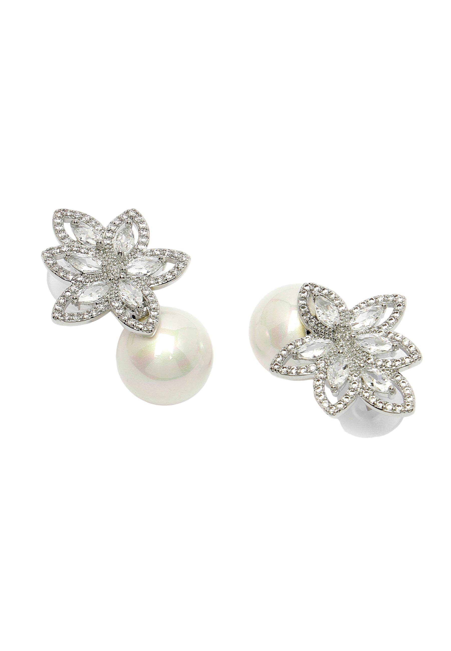 Zirconia Floral Drops