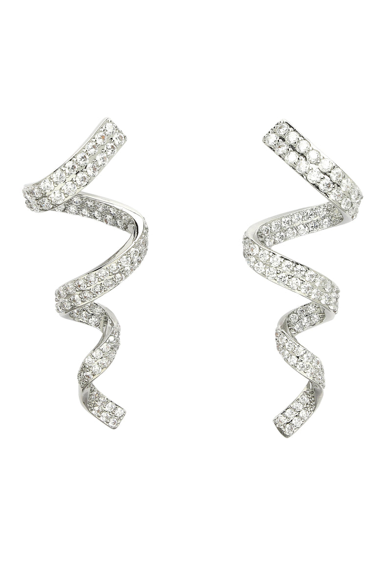 Spiral Dangle Earrings