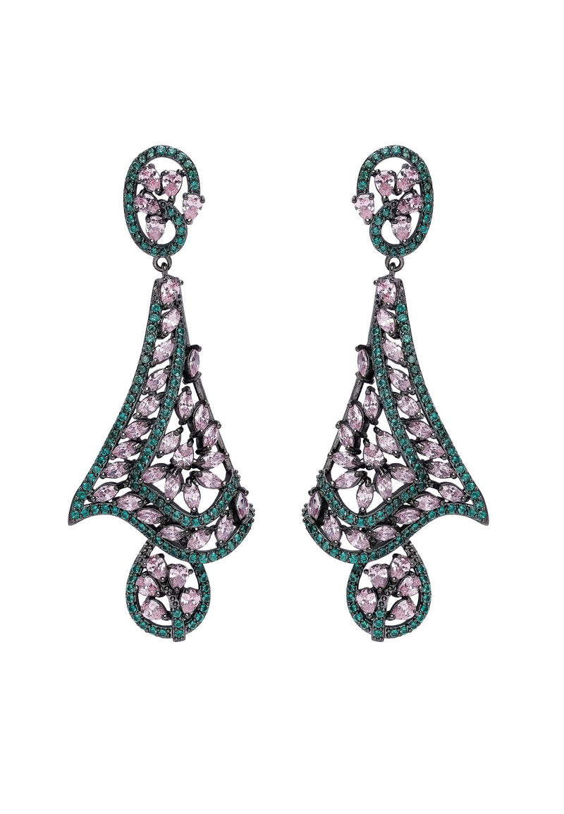 Diva Vintage Drop Earrings