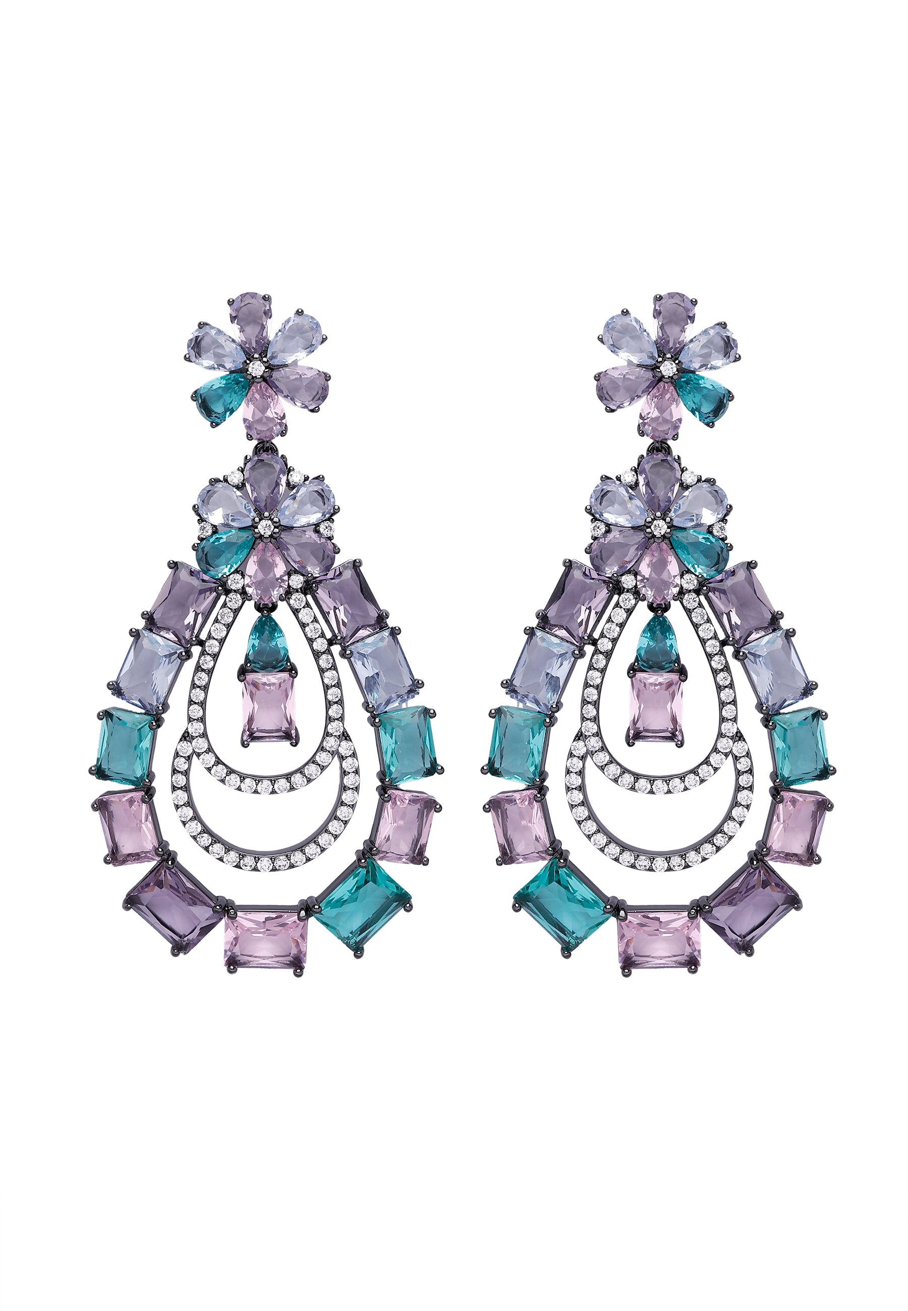 Diva Luxury Pendant Earrings