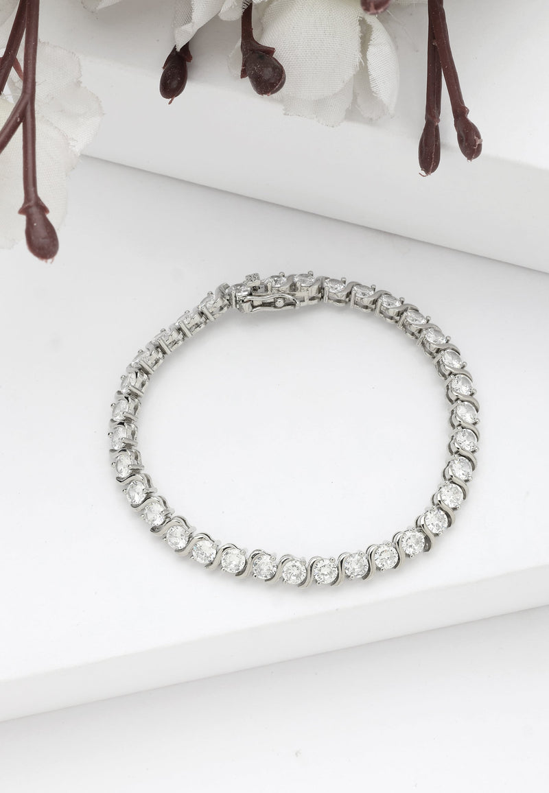 Diva Dainty Tennis Bracelet