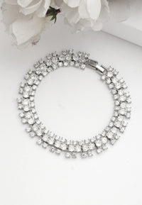 Diva Sterling Broad Bracelet