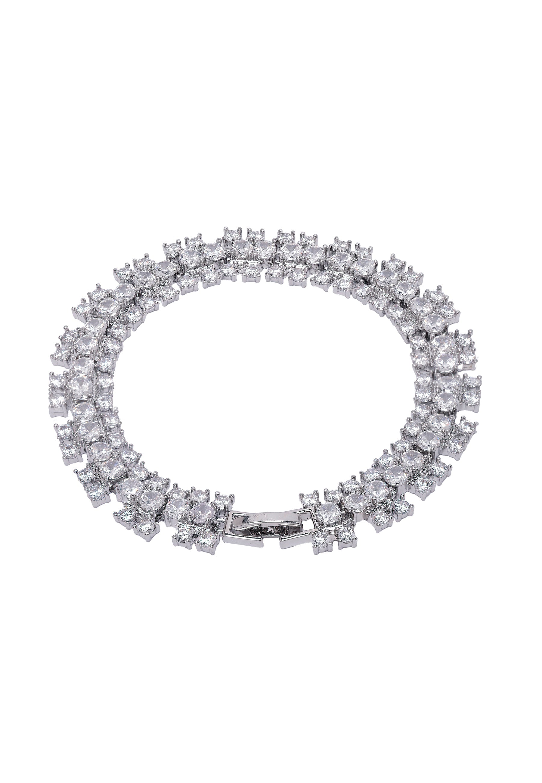Diva Sterling Broad Bracelet
