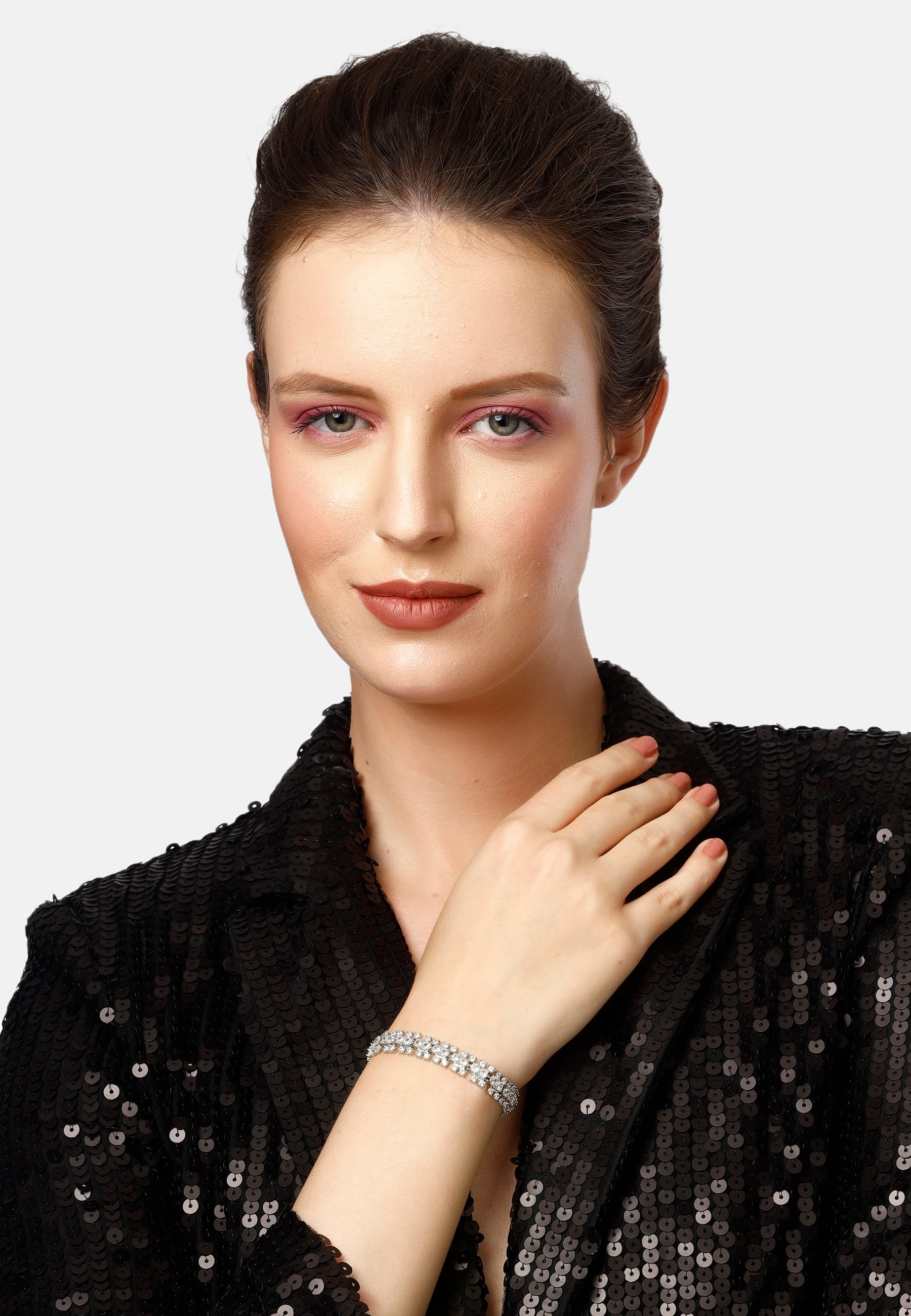 Diva Sterling Broad Bracelet