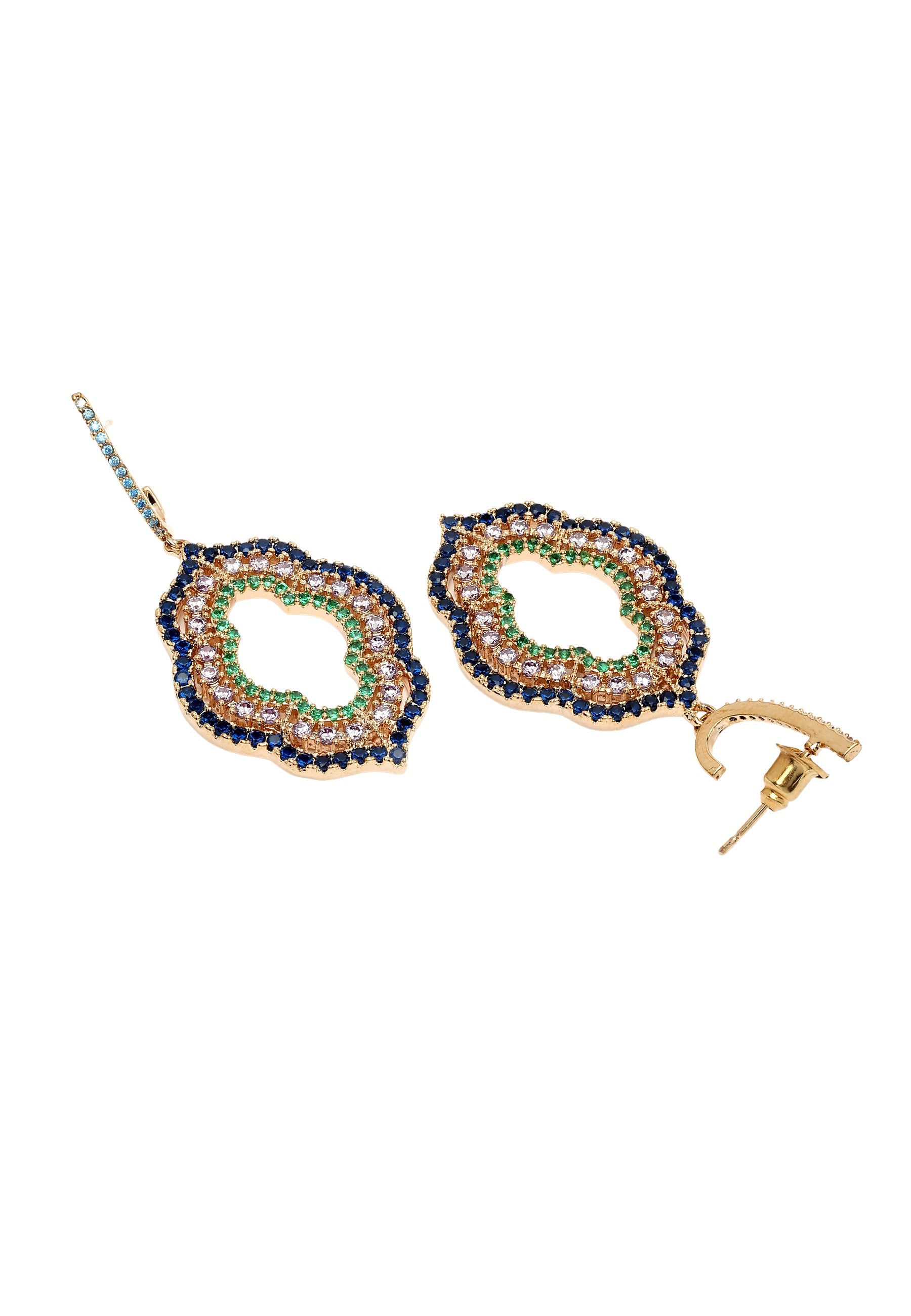 Diva Cloud Drop Earrings