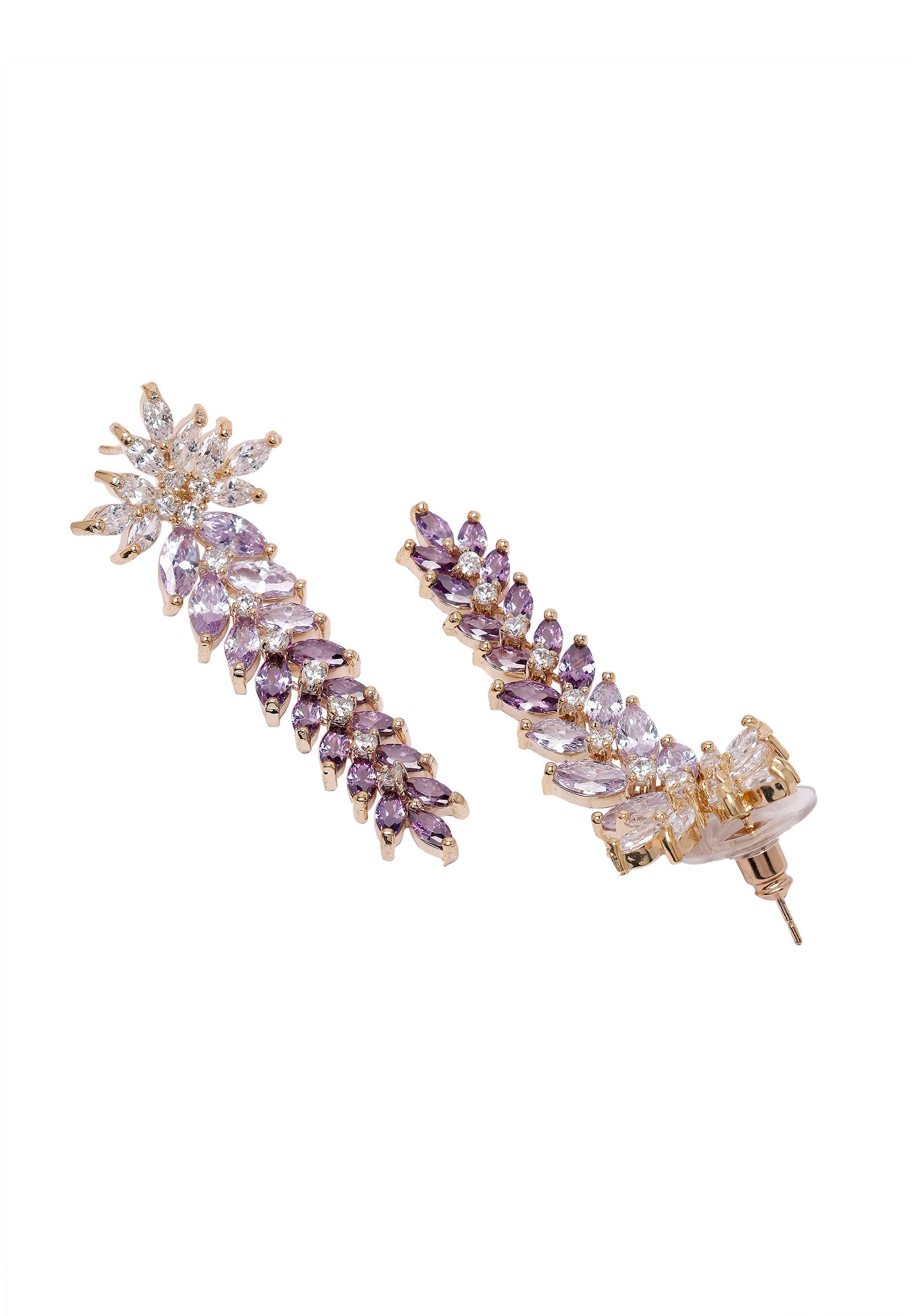 Diva Floral Dangle Earrings