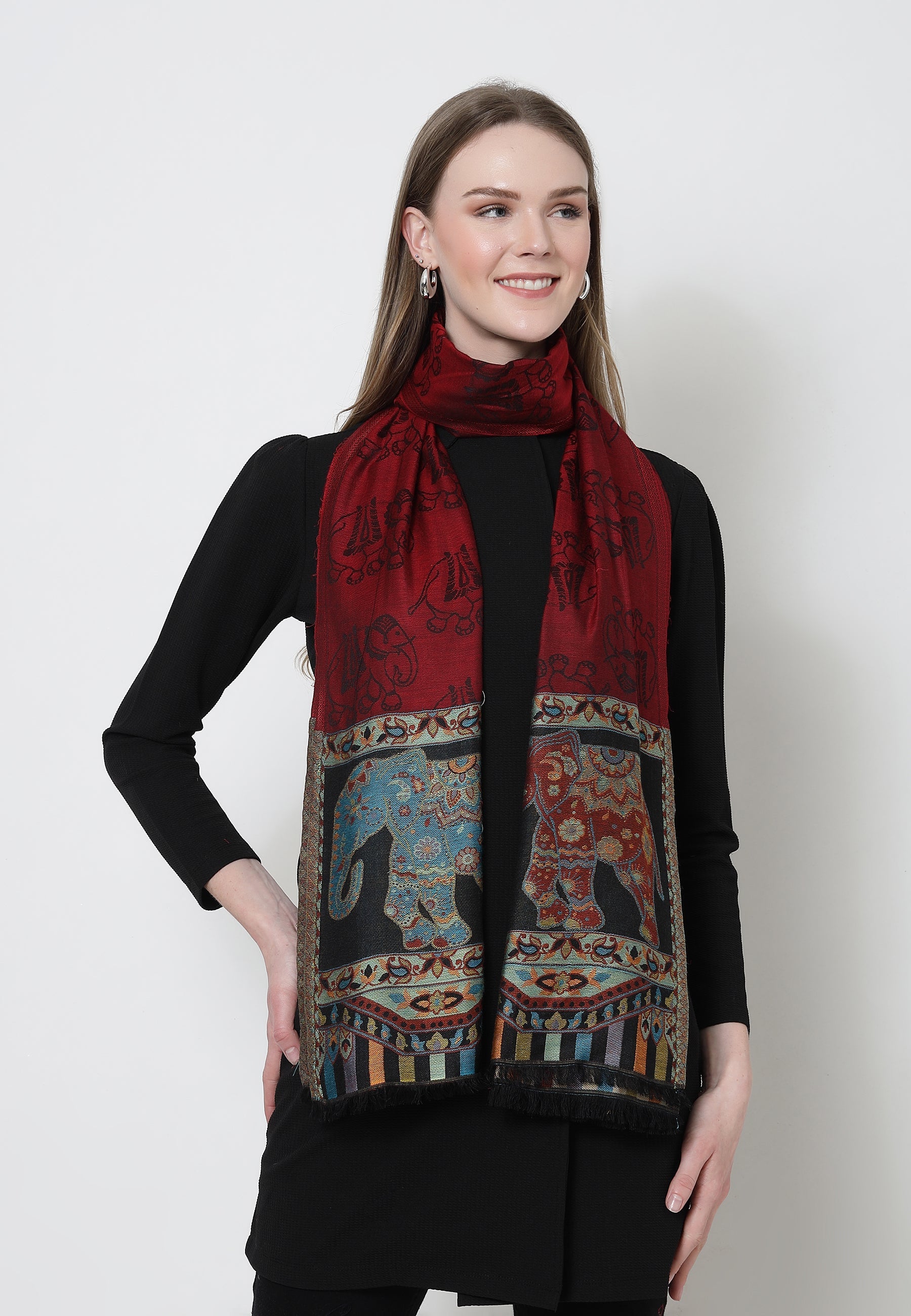 Kashmiri Jamawar Scarf