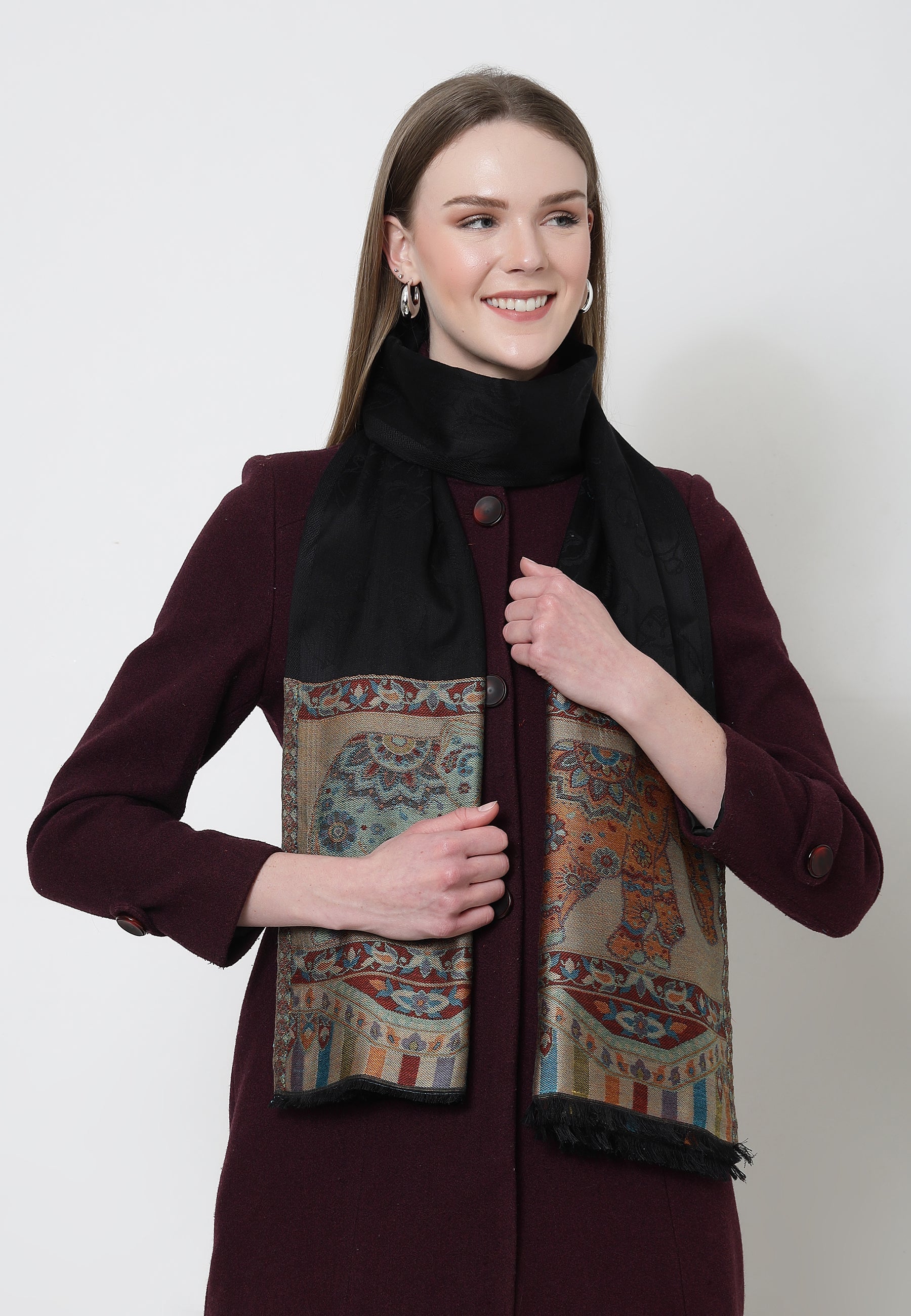 Kashmiri Jamawar Scarf