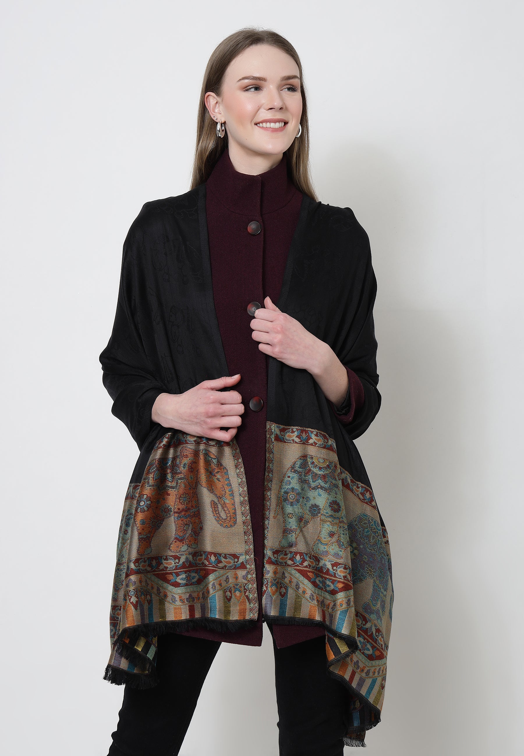 Kashmiri Jamawar Scarf