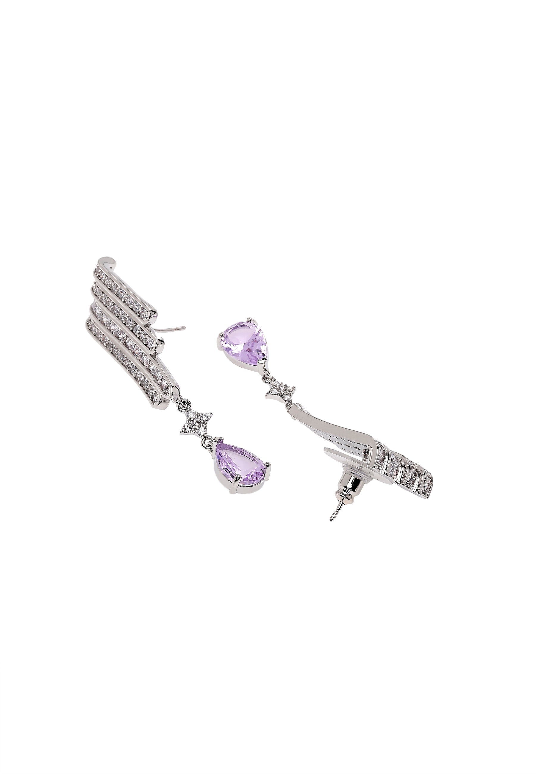 Angel Wing Drop Earrings