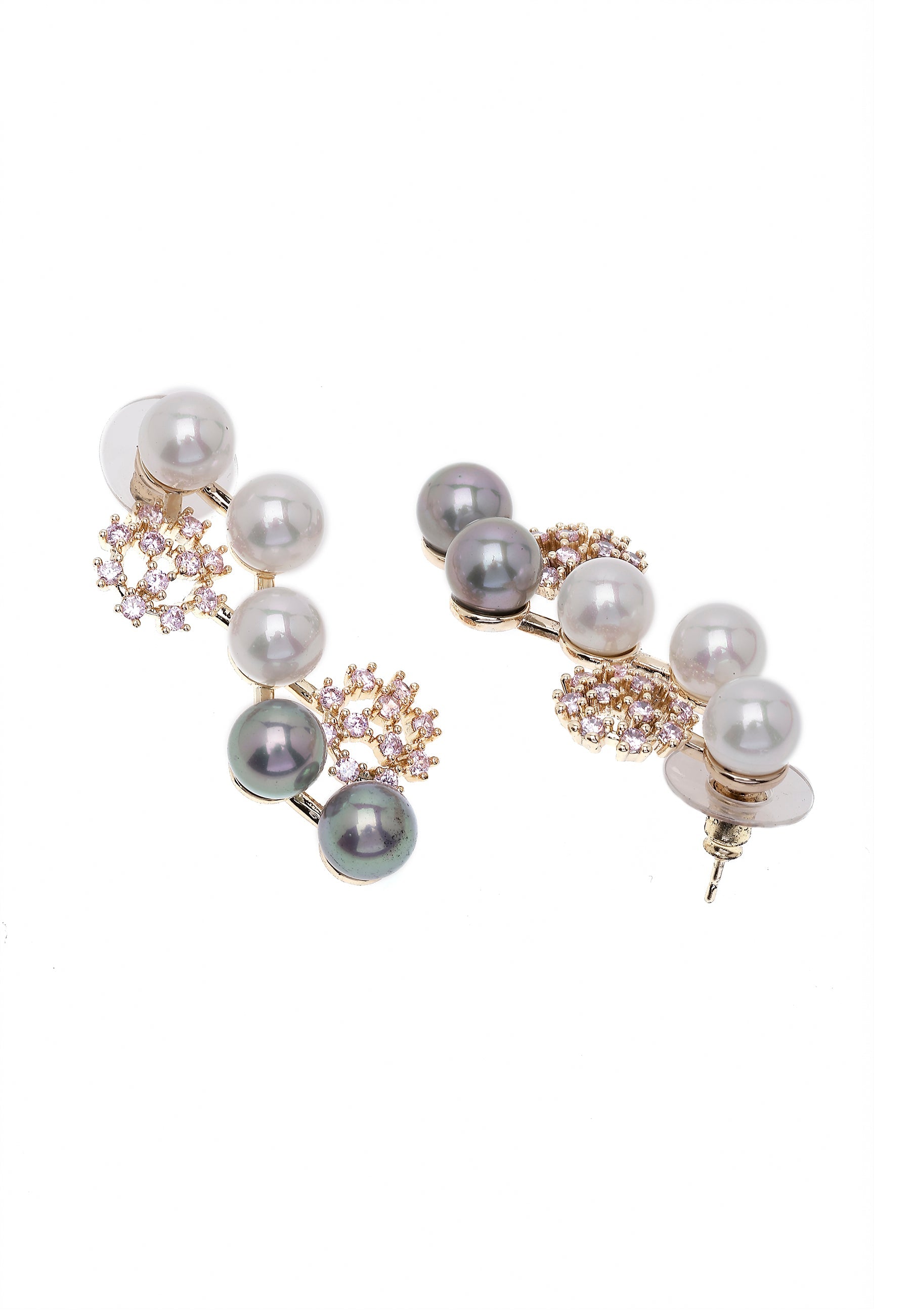 Cascading Snowflake Earrings