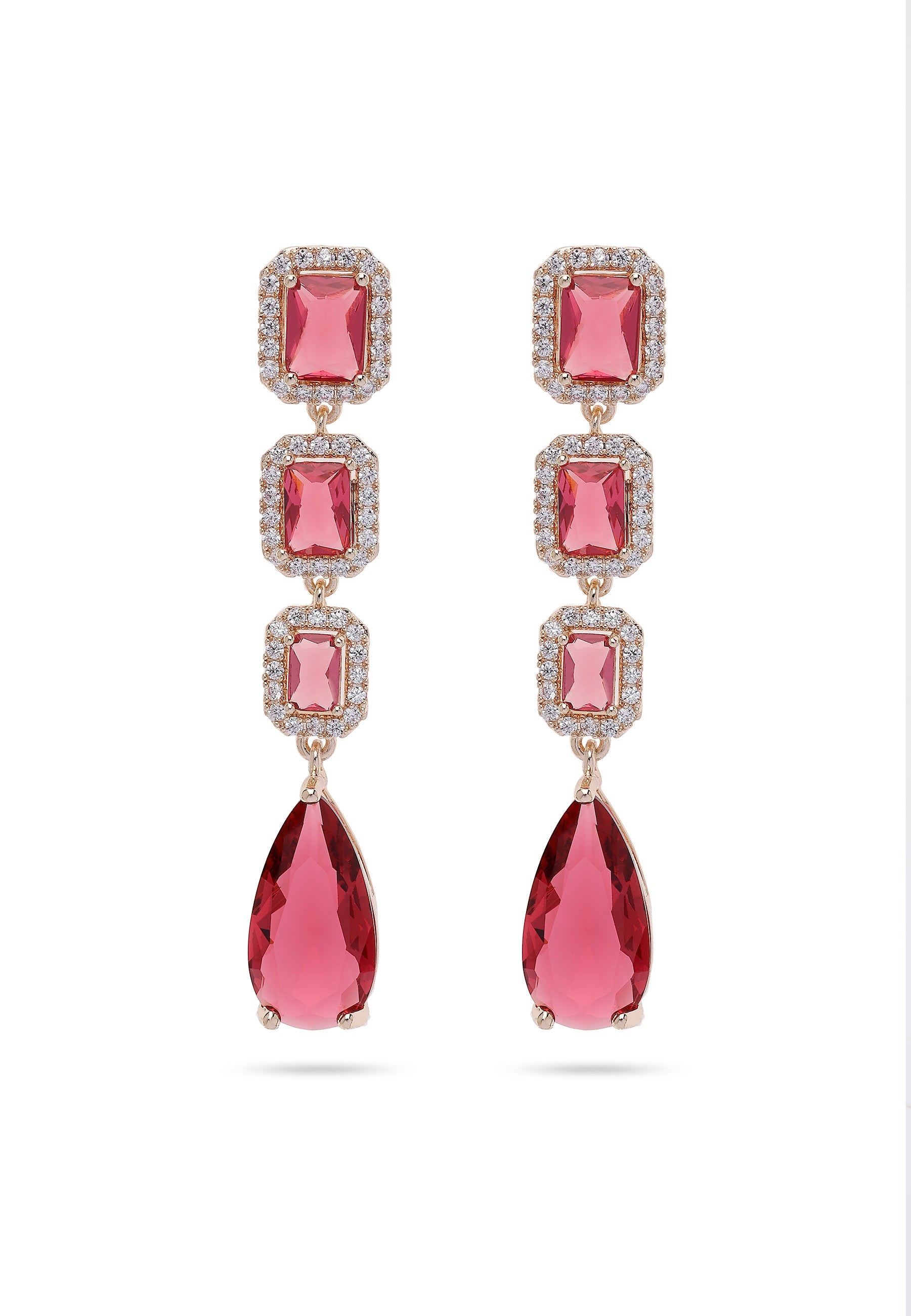 Geometric Drop Earrings