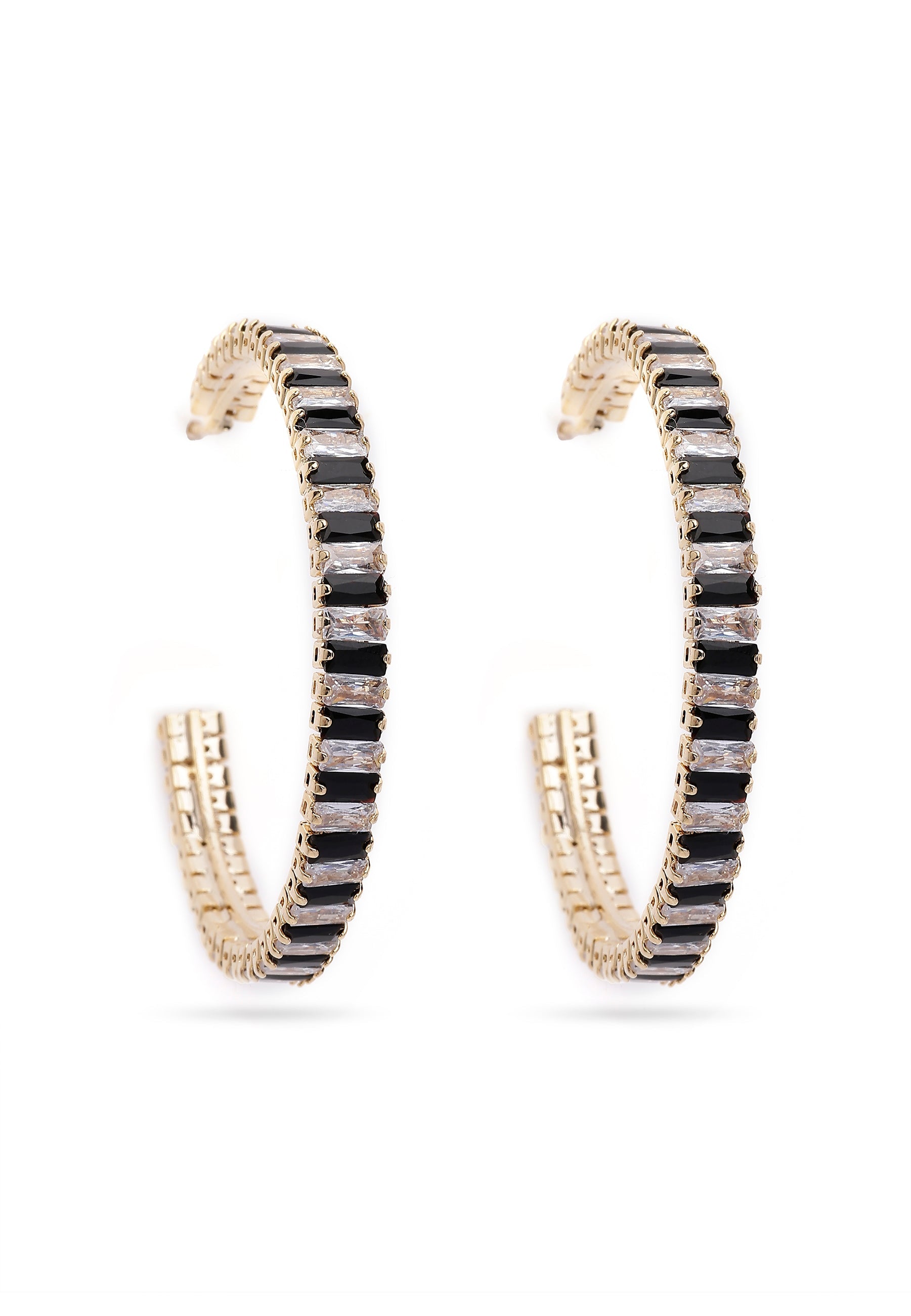 Gold colored Hoops