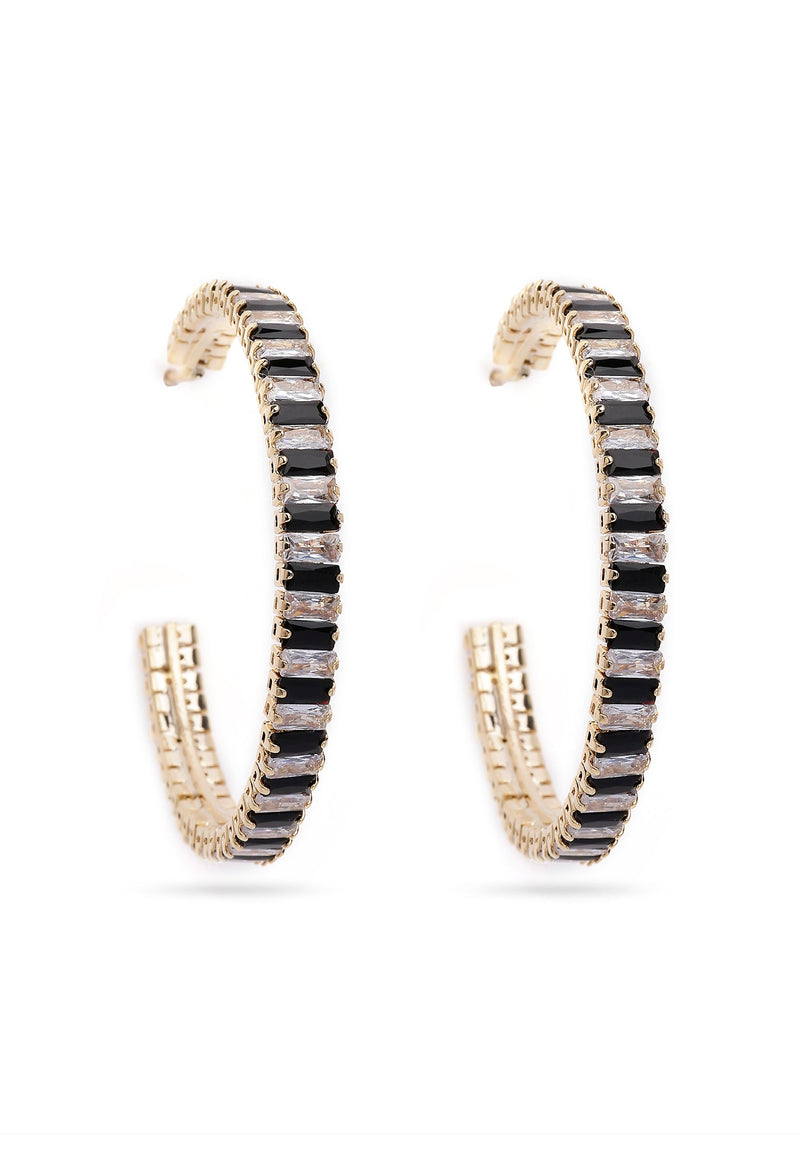 Gold colored Hoops