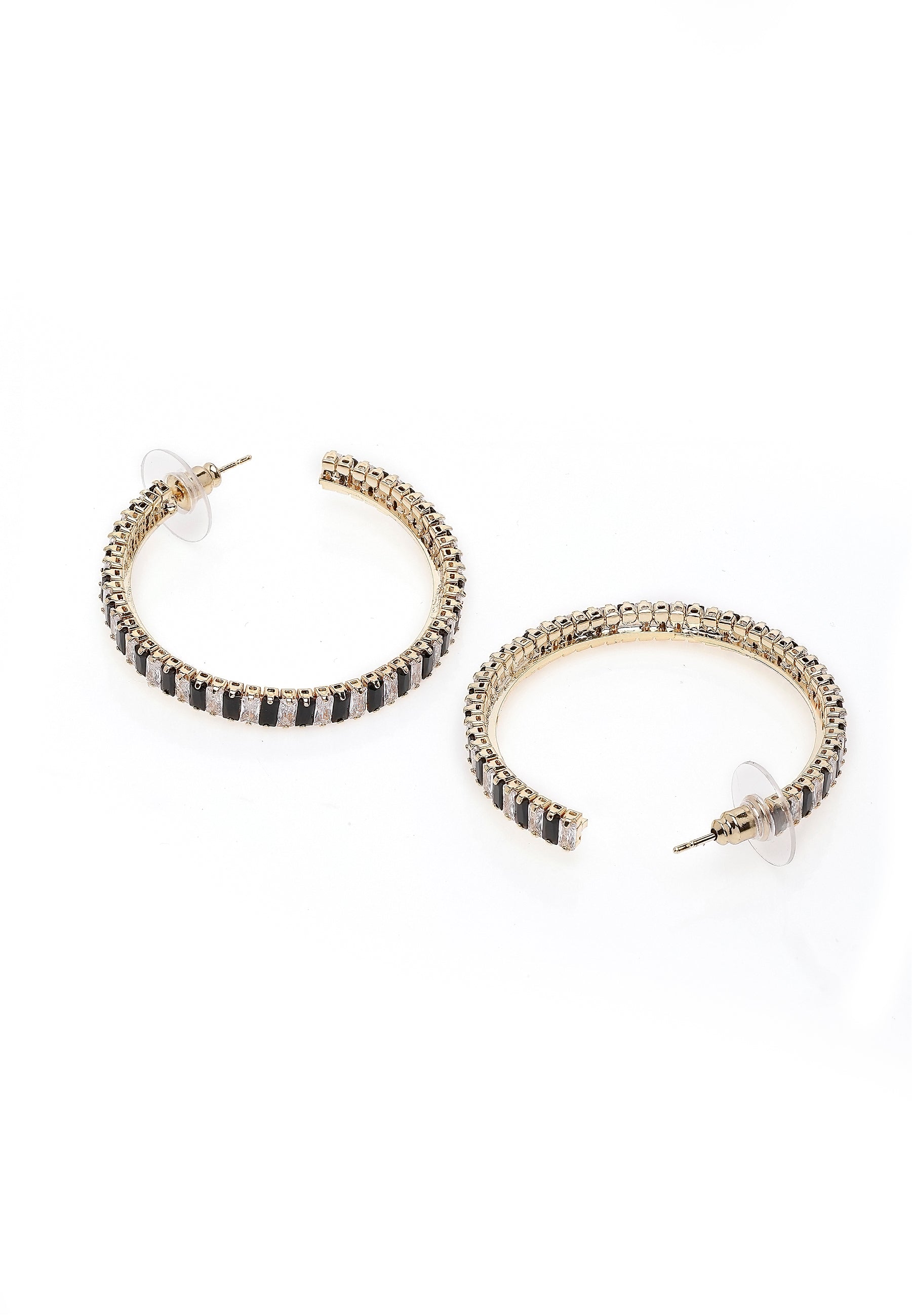 Gold colored Hoops