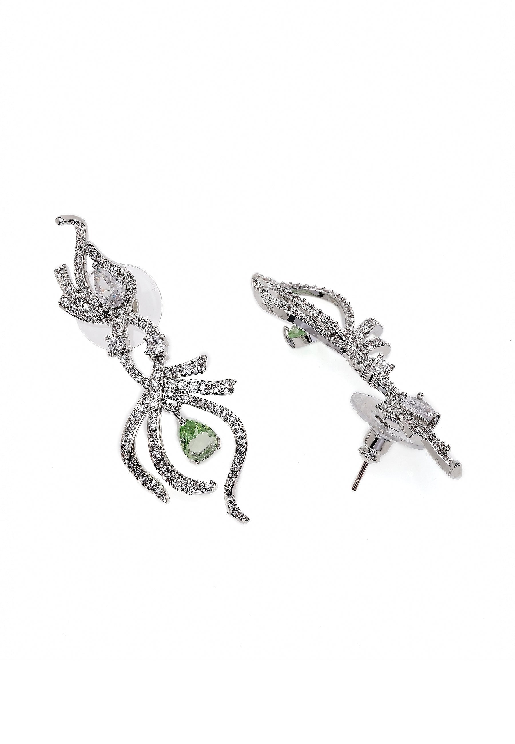 Infinity Pear shaped Earrings