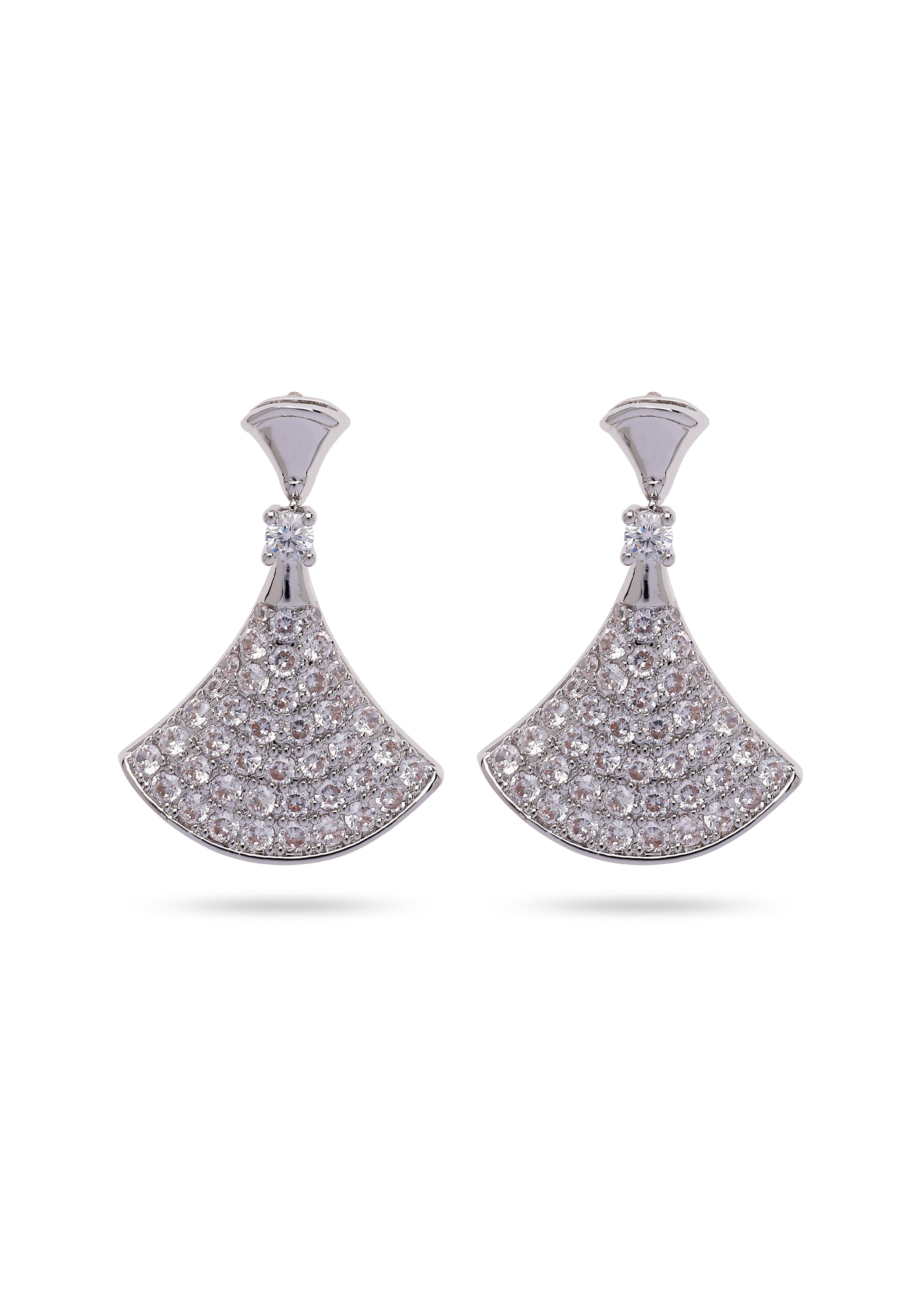 Shimmering Classy Drop Earrings