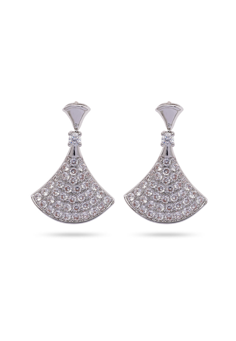 Shimmering Classy Drop Earrings