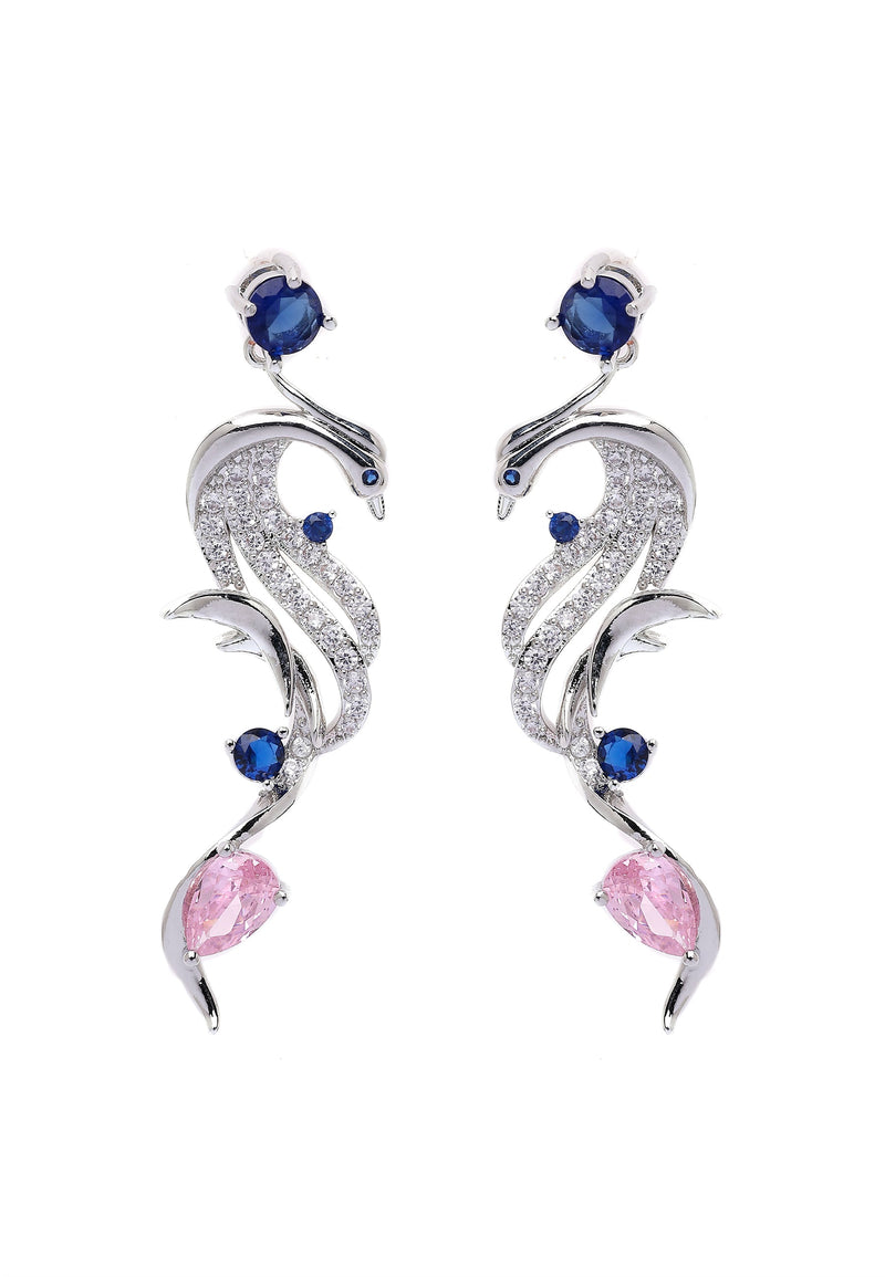 Curvy Bird Earrings