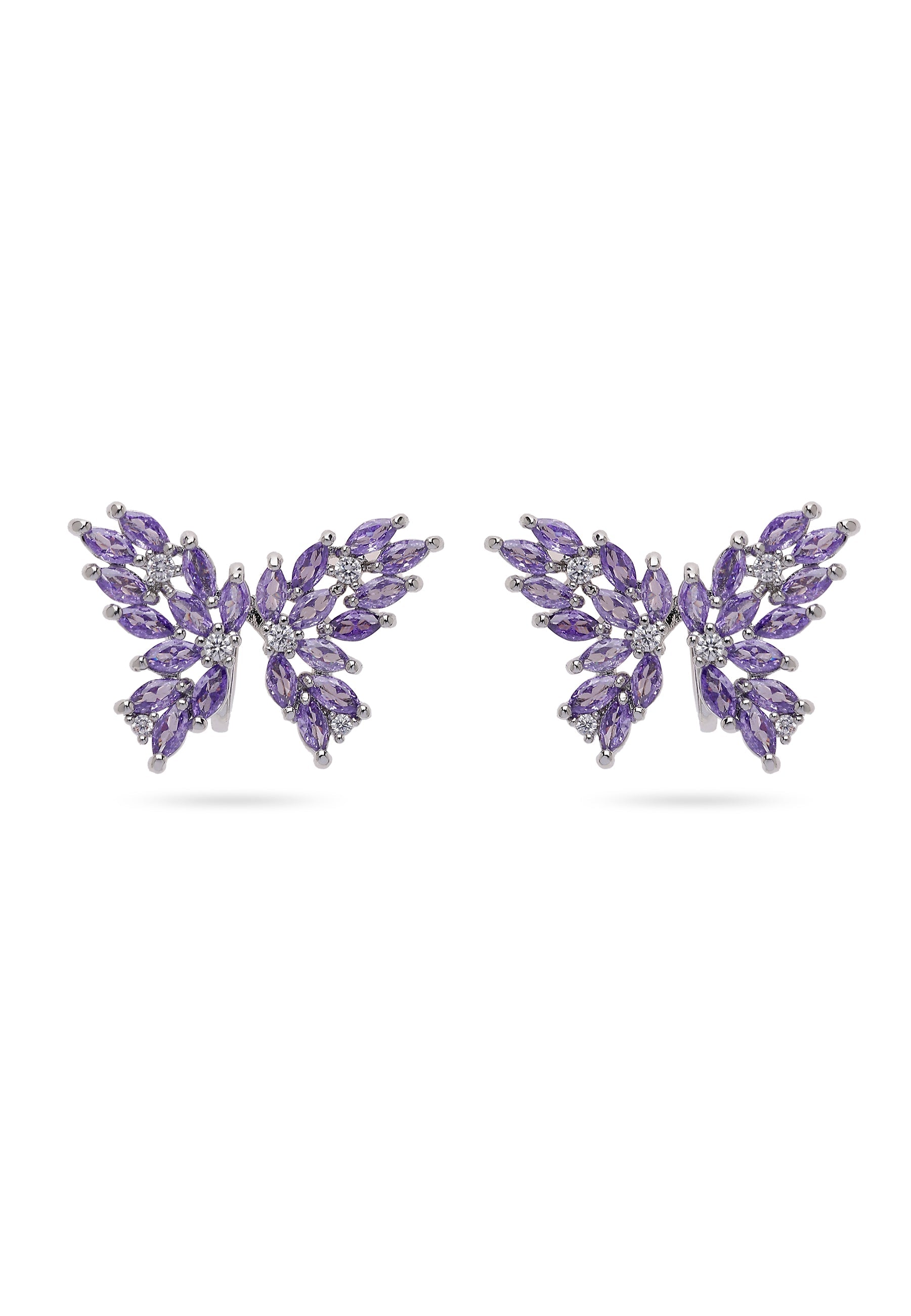 Whimsical Butterfly wing Drop Earrings
