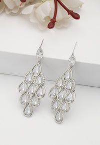 Gleaming Chandelier Drop Earrings