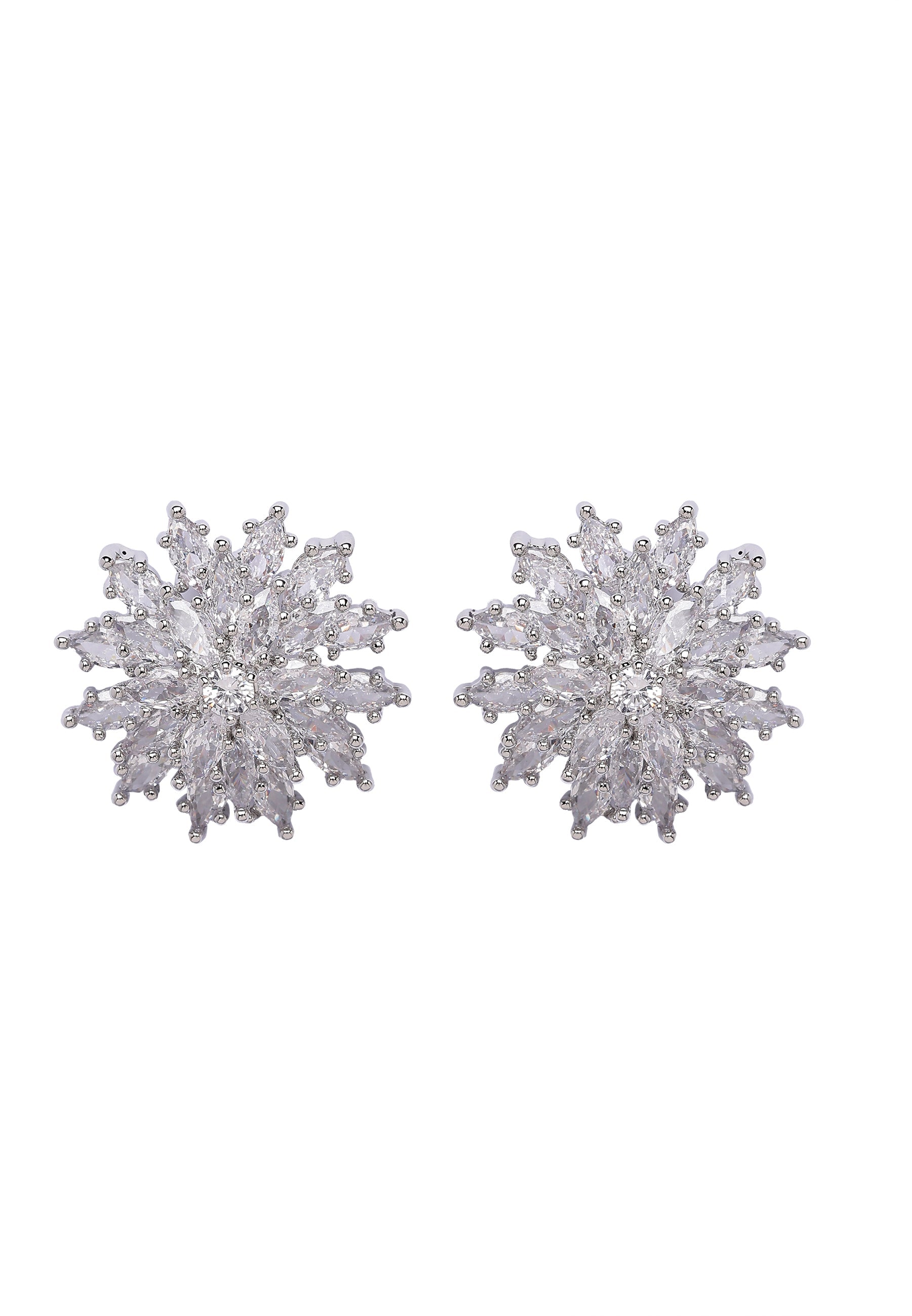 Snowflake Stud Earrings