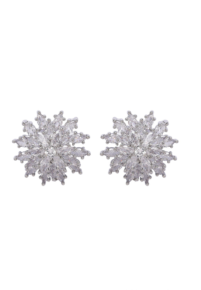 Snowflake Stud Earrings