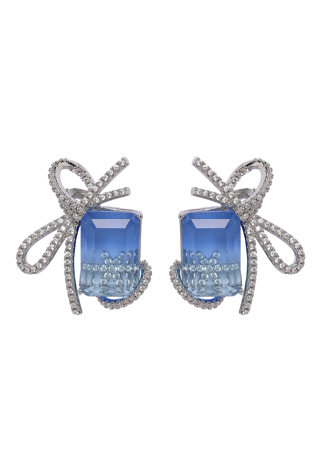 Unique Bow Tie Stud Earrings