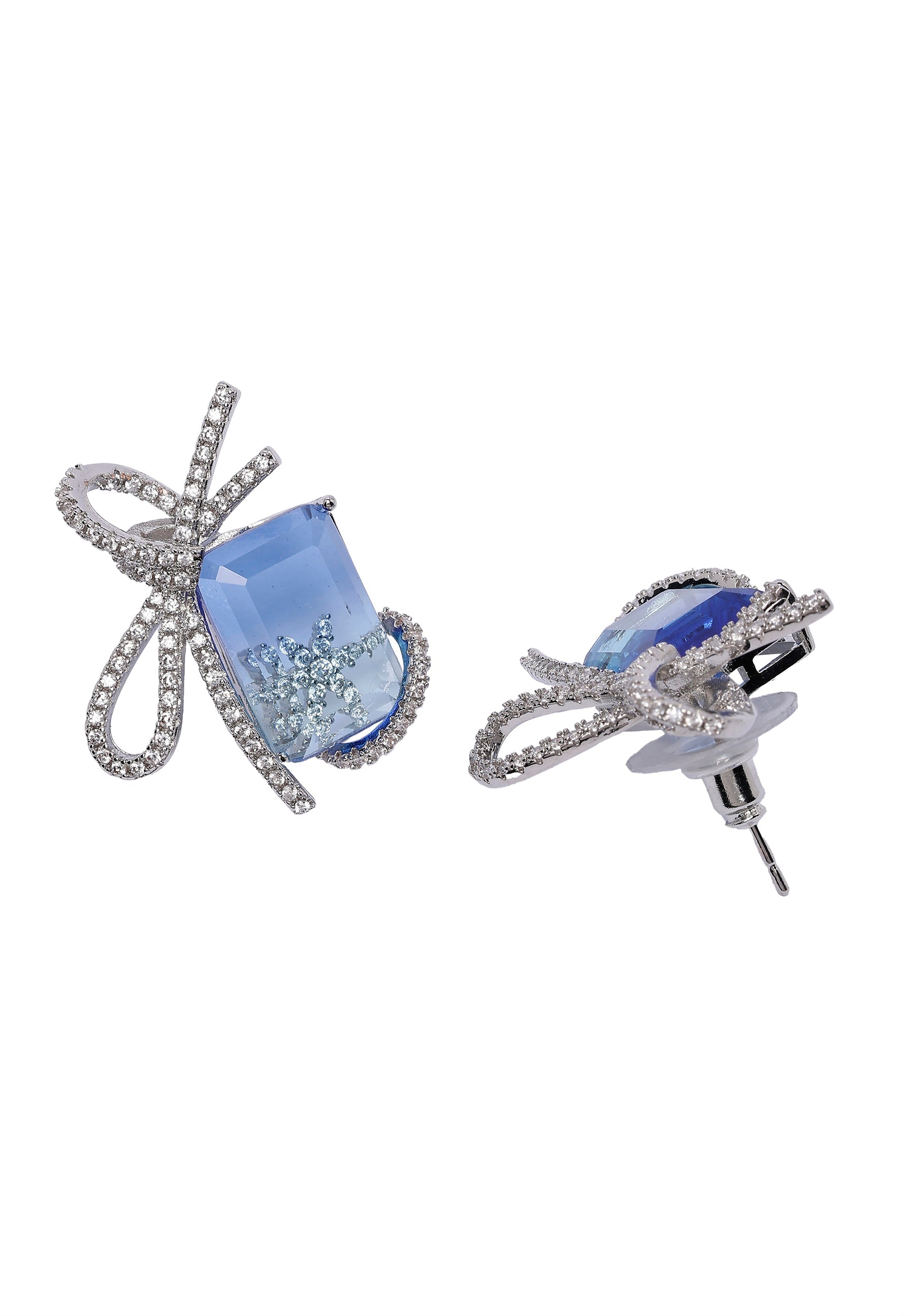 Unique Bow Tie Stud Earrings